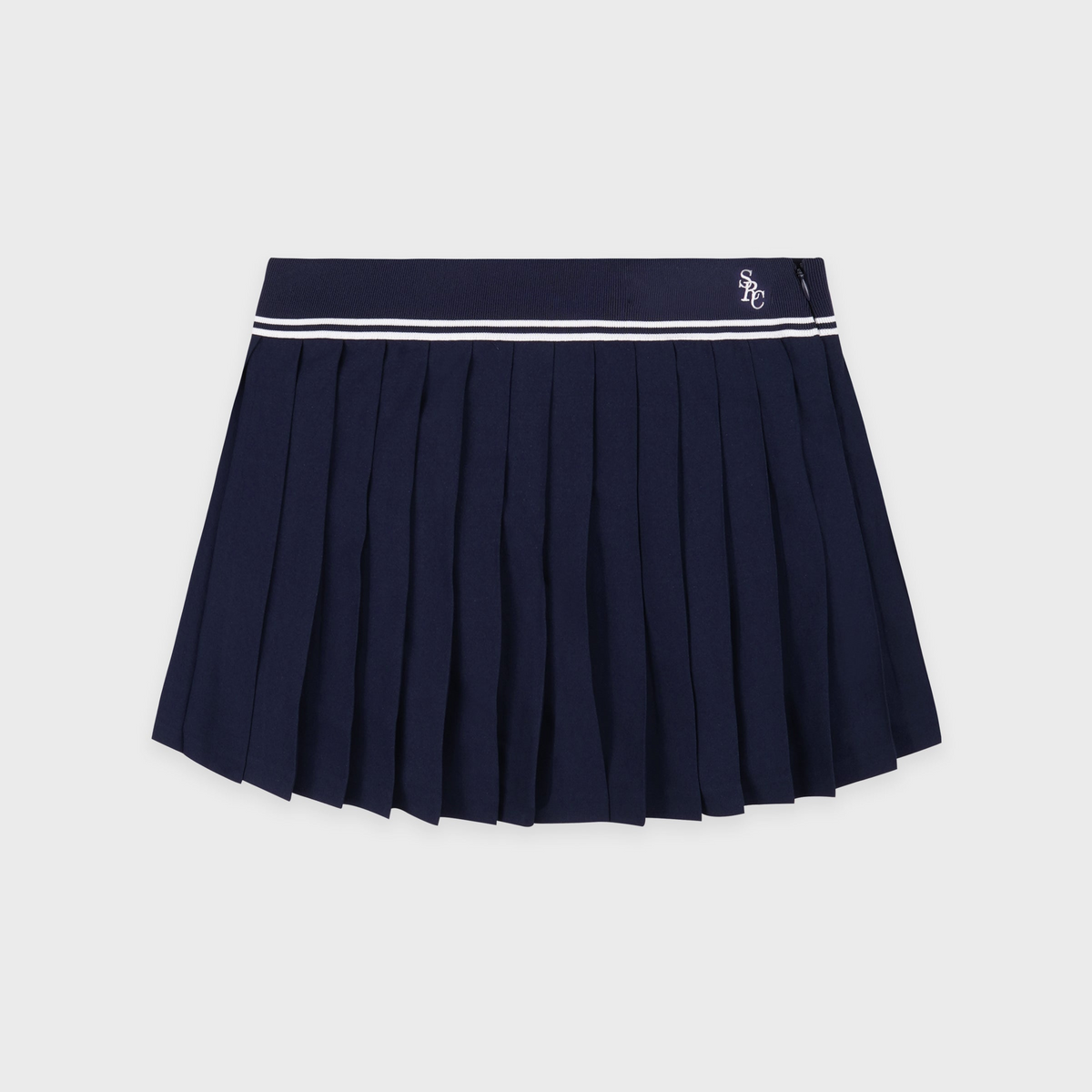 SRC Abigail Skirt - Navy/Ecru