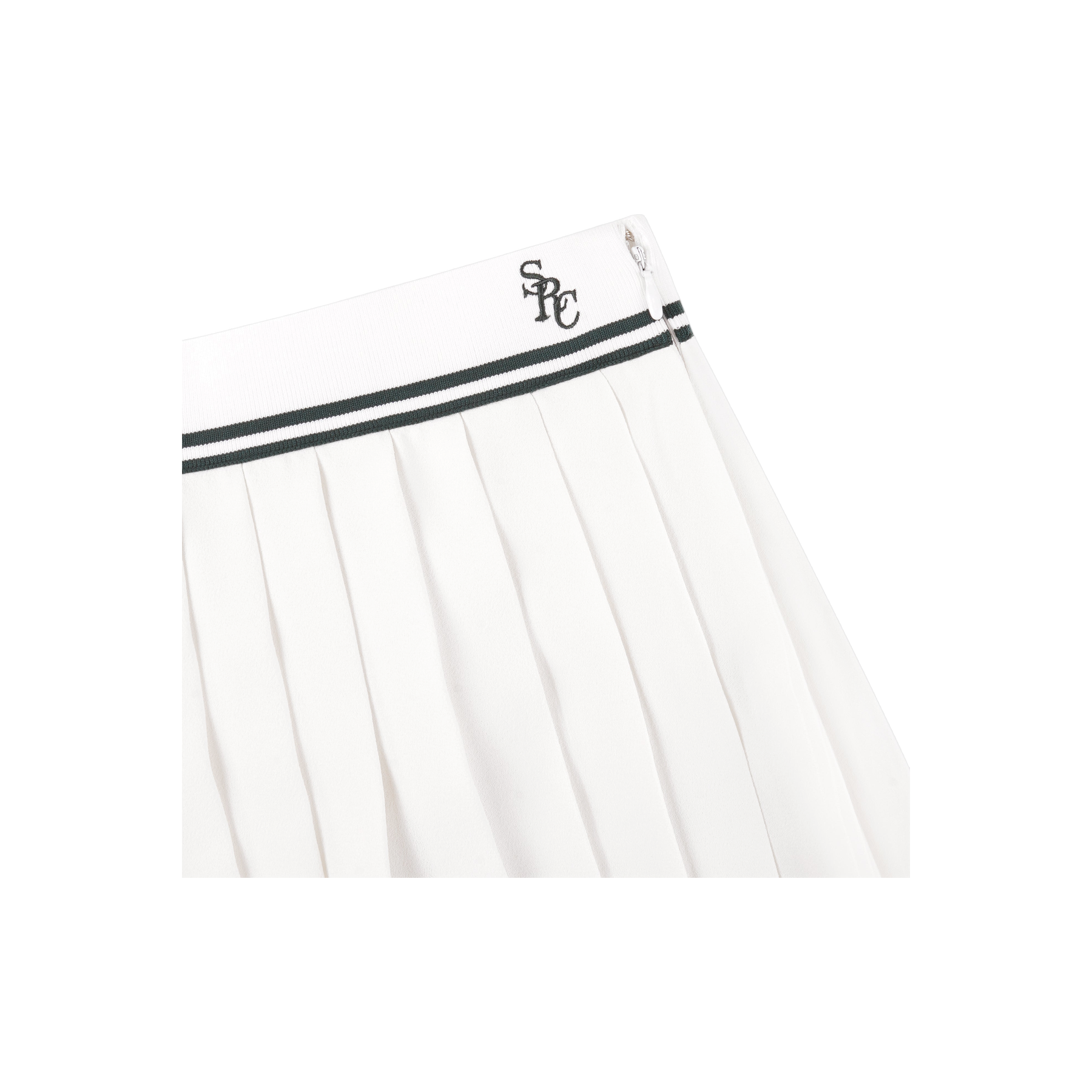SRC Abigail Skirt - Ecru/Forest
