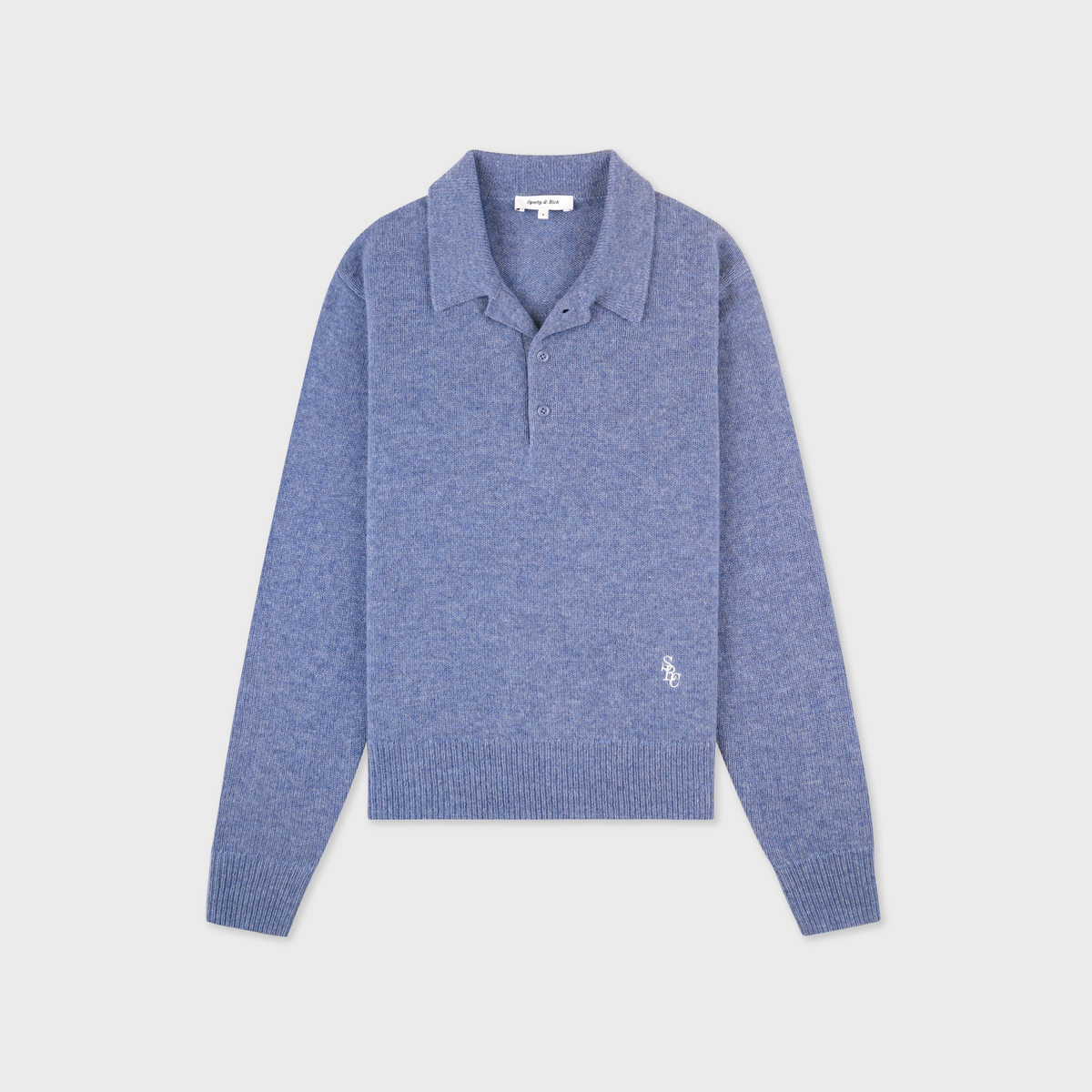 SRC Cashmere Polo - Colony Blue