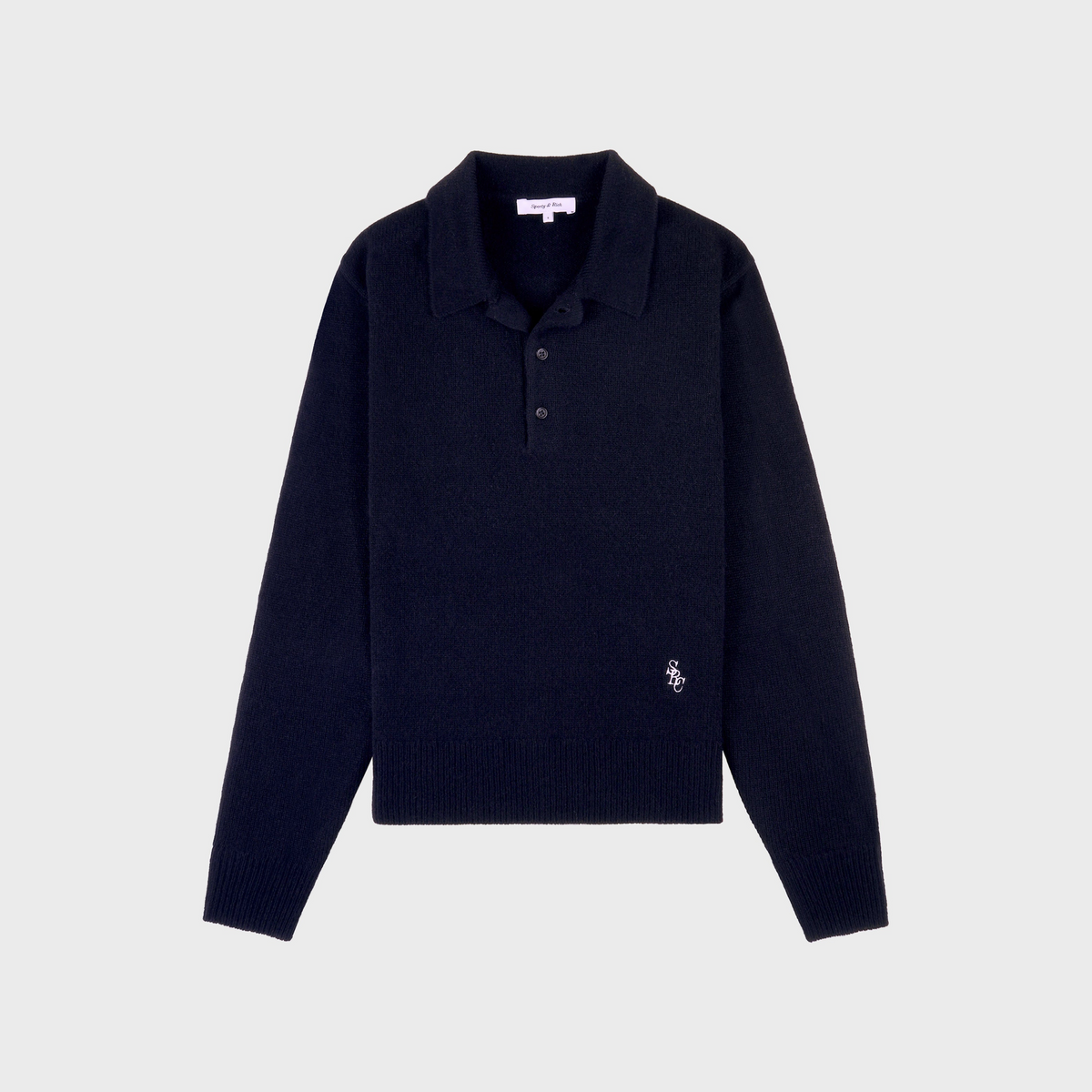 SRC Cashmere Polo - Navy