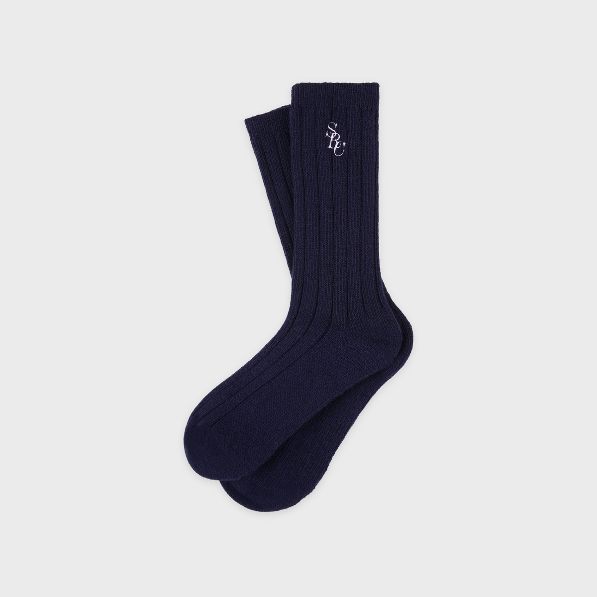 SRC Cashmere Socks - Navy