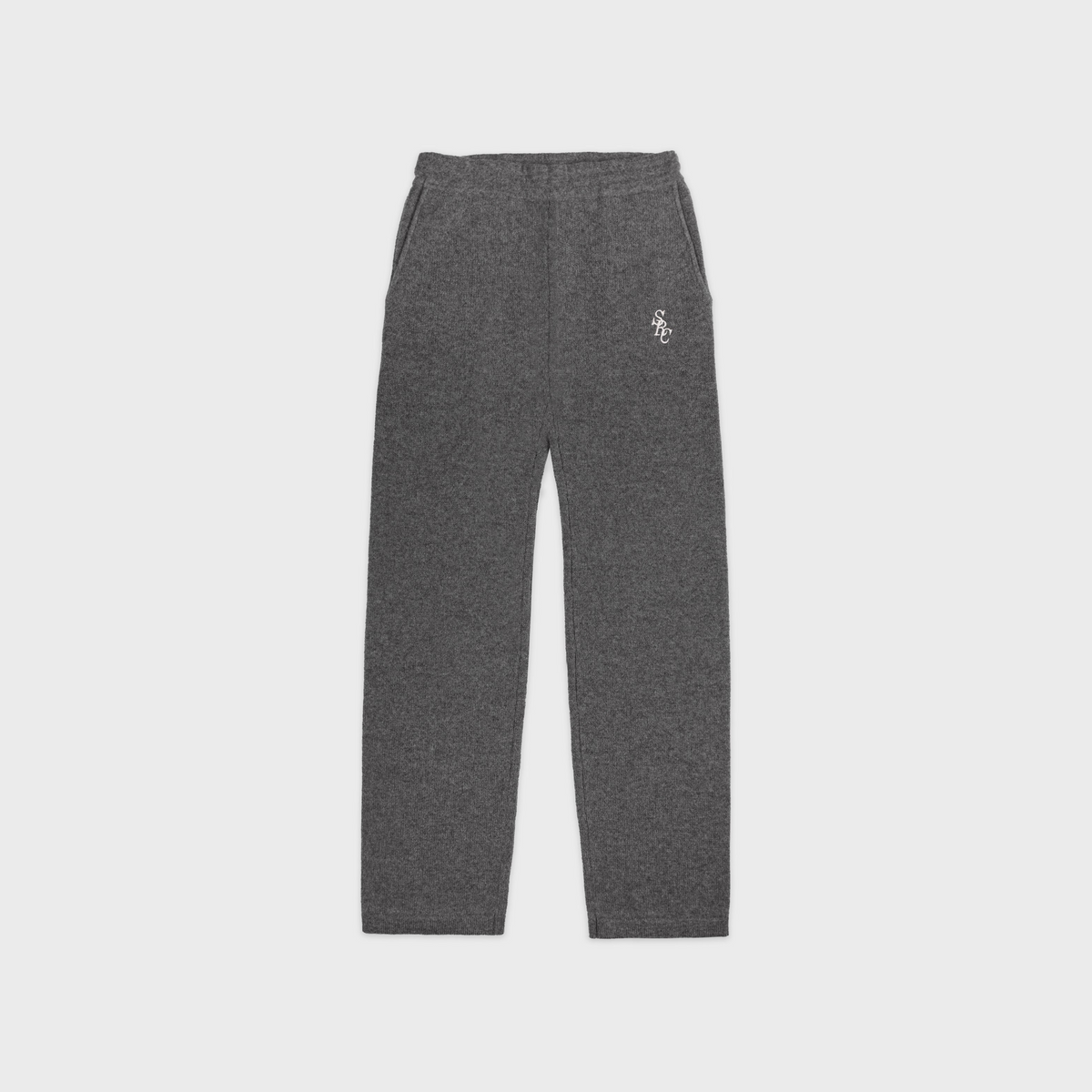SRC Cashmere Trousers - Cool Gray/White