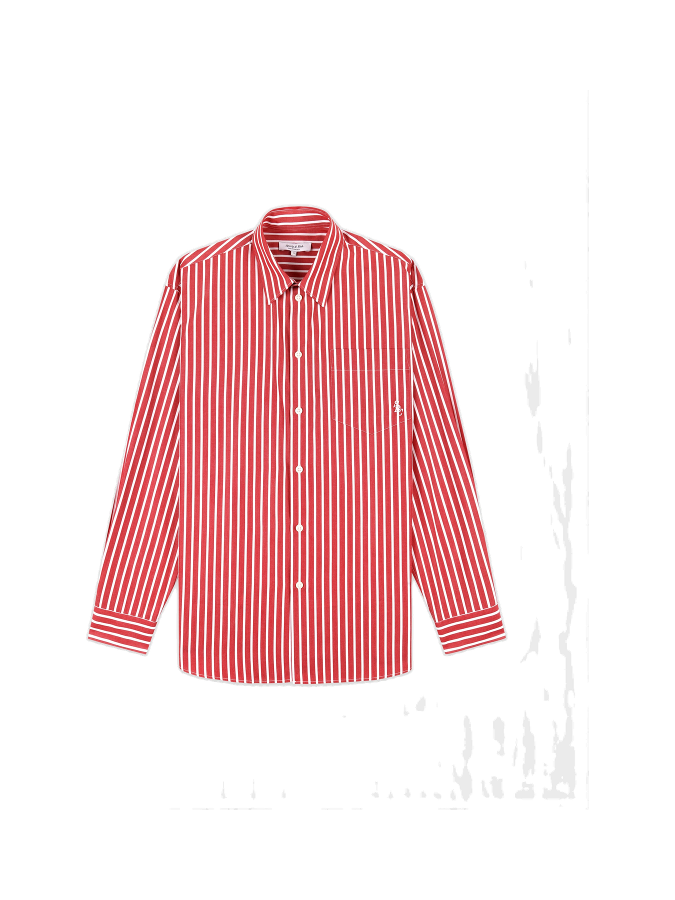 SRC Oversized Shirt - Ruby Stripe