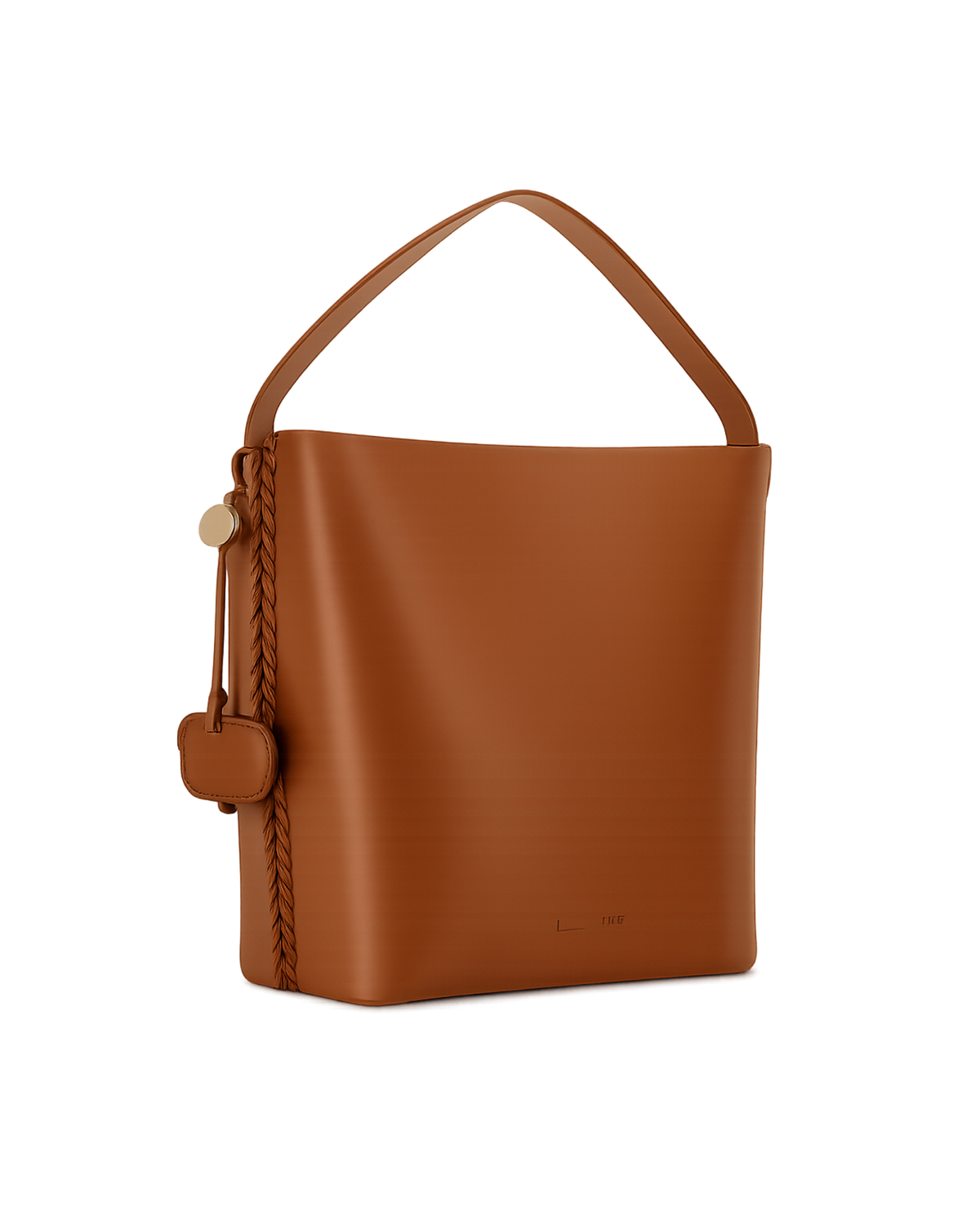 Stella McCartney Frayme laced smooth faux leather tote bag