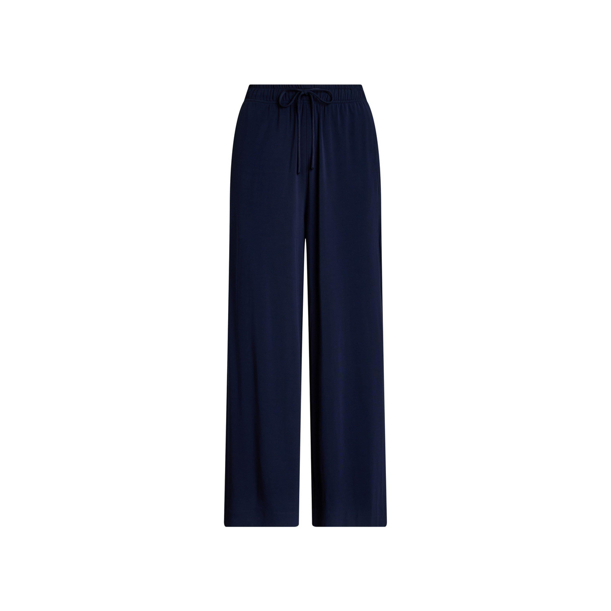 Stretch Jersey Wide Leg Trousers