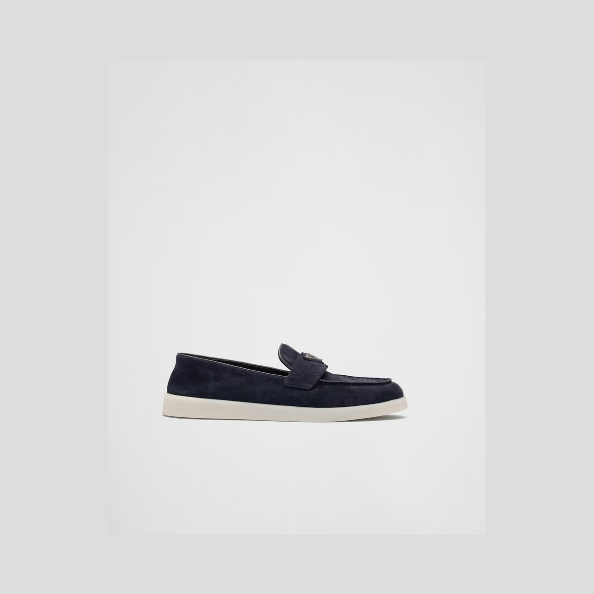 Suede leather loafers
