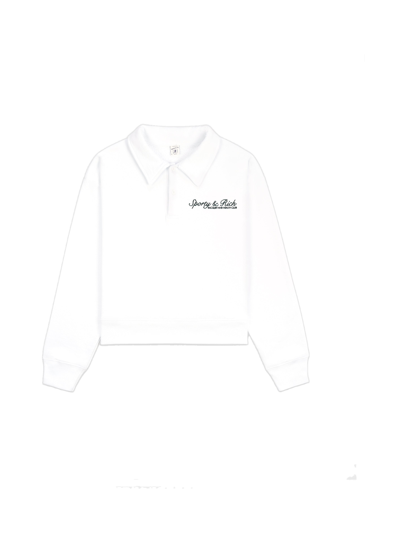 Syracuse Embroidered Polo - White/Forest