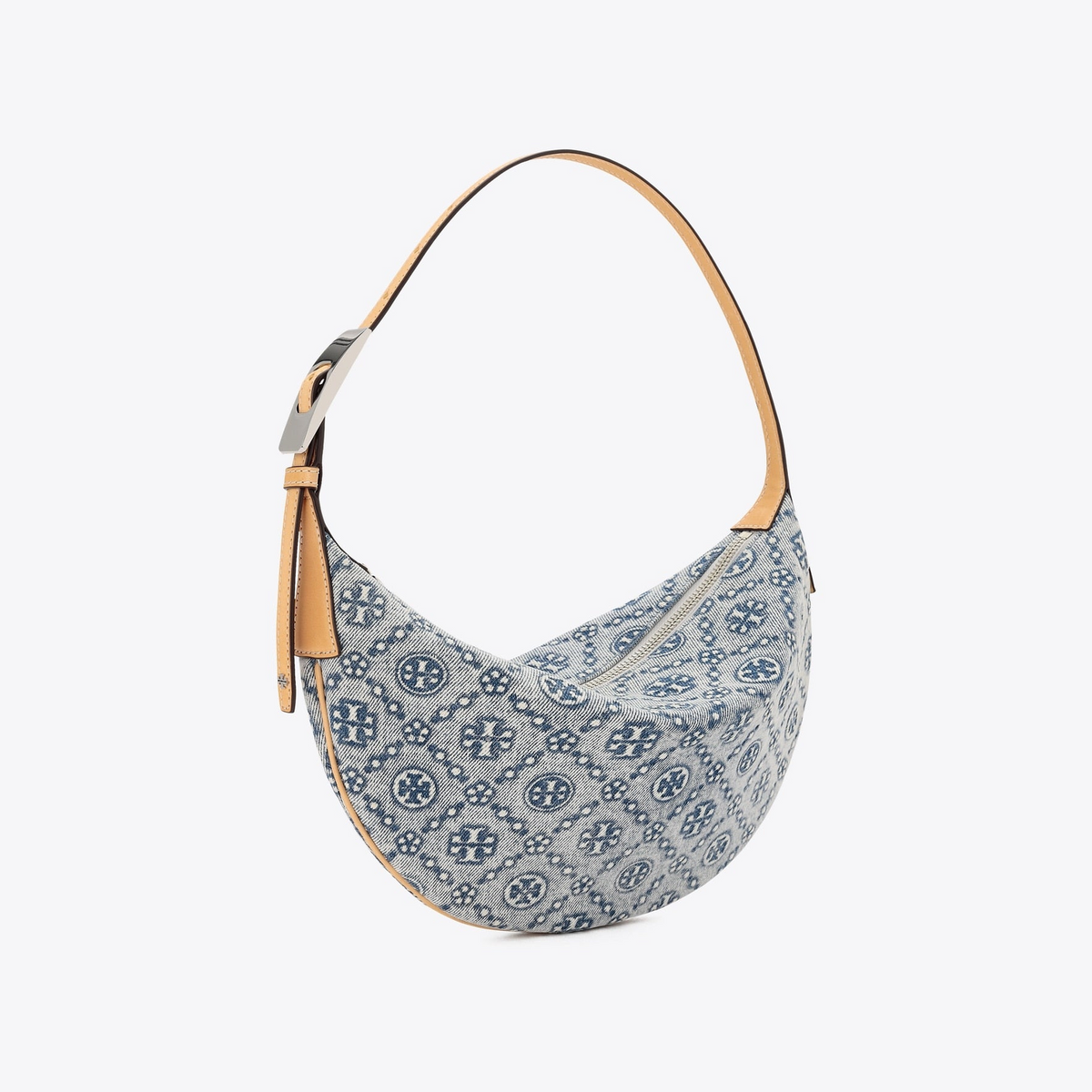 T Monogram Denim Small Balloon Bag