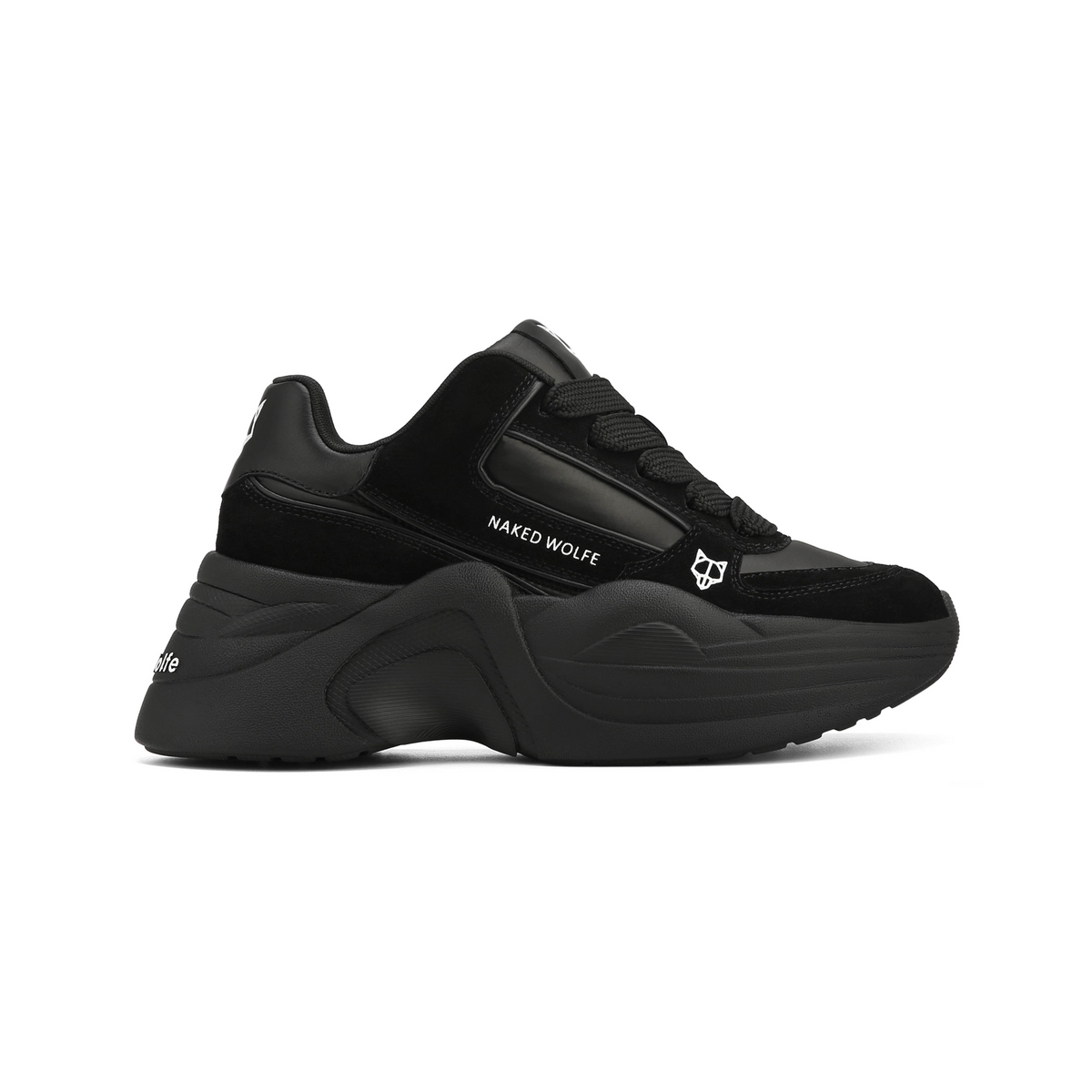 Temple Black Leather/Suede