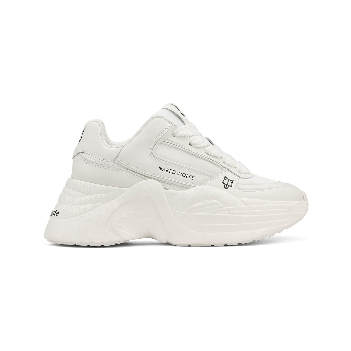 Temple White Leather