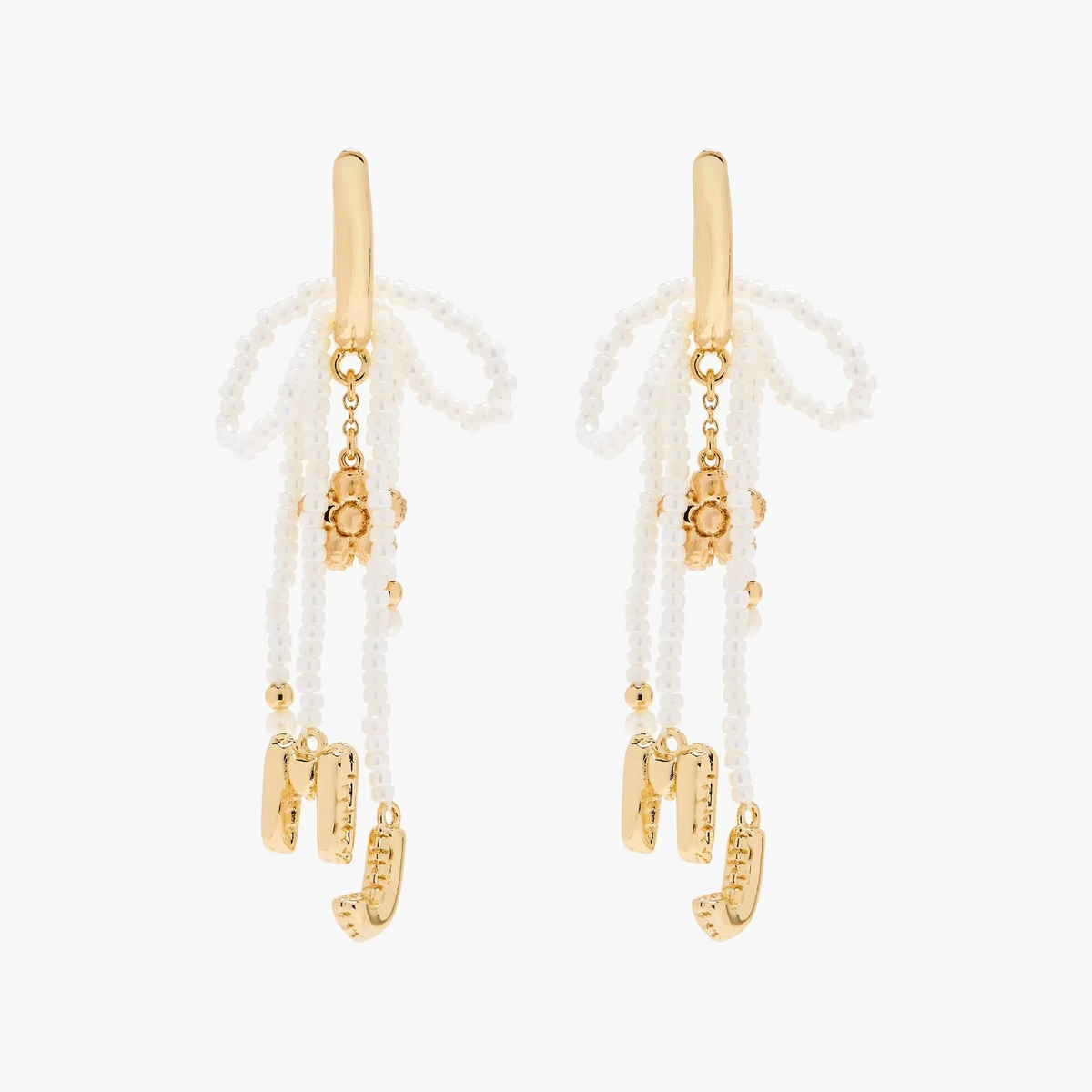 The Beaded MJ Balloon Earrnigs