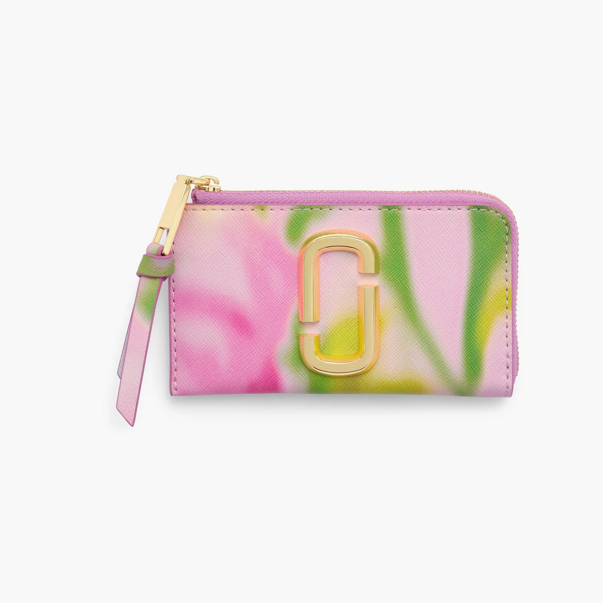 The Blurred Floral Snapshot Top Zip Multi Wallet