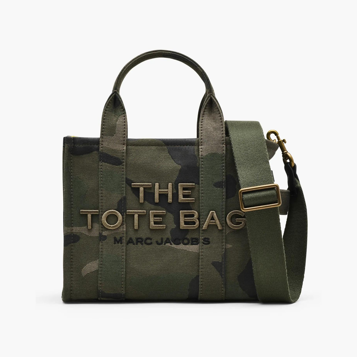 The Camo Jacquard Small Tote Bag