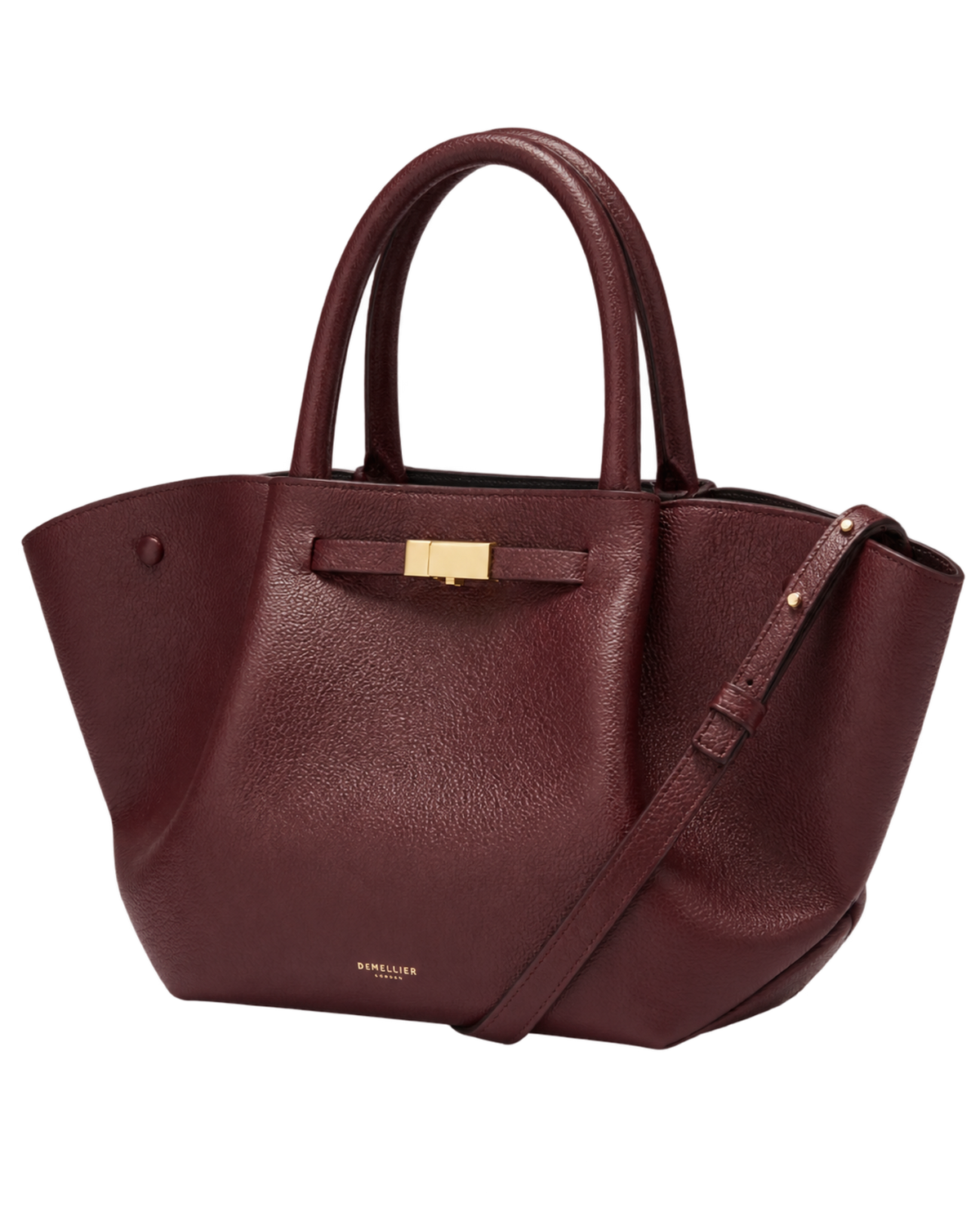 The Midi New York - Burgundy Small Grain