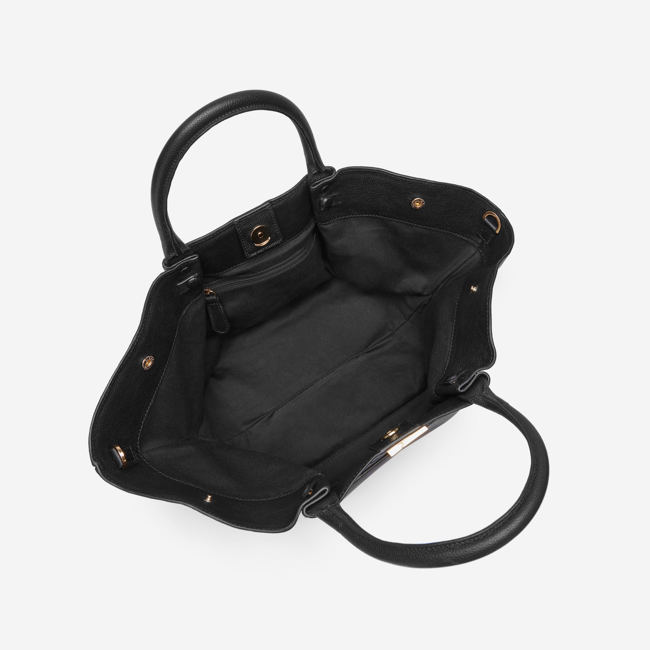 DeMellier The Midi New York black small grain