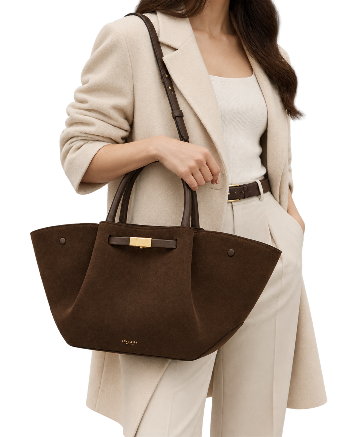 The Midi New York - Mocha Suede & Mocha Smooth