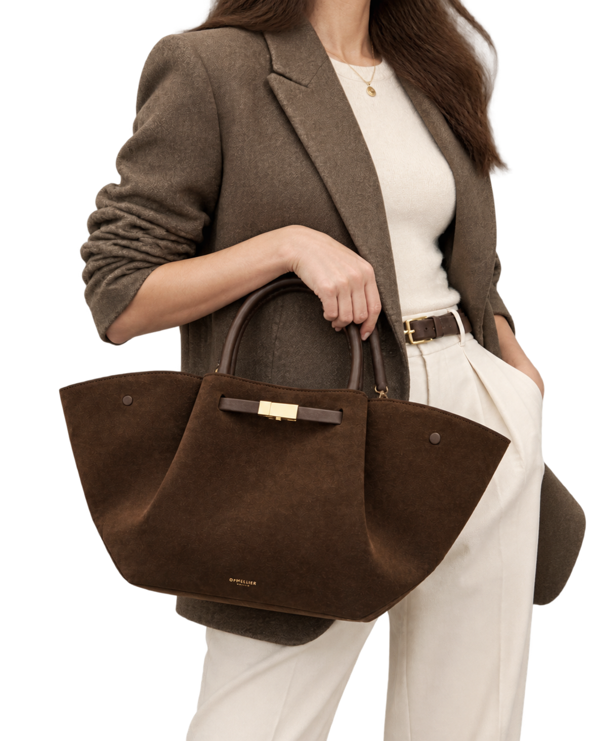 The Midi New York - Mocha Suede & Mocha Smooth