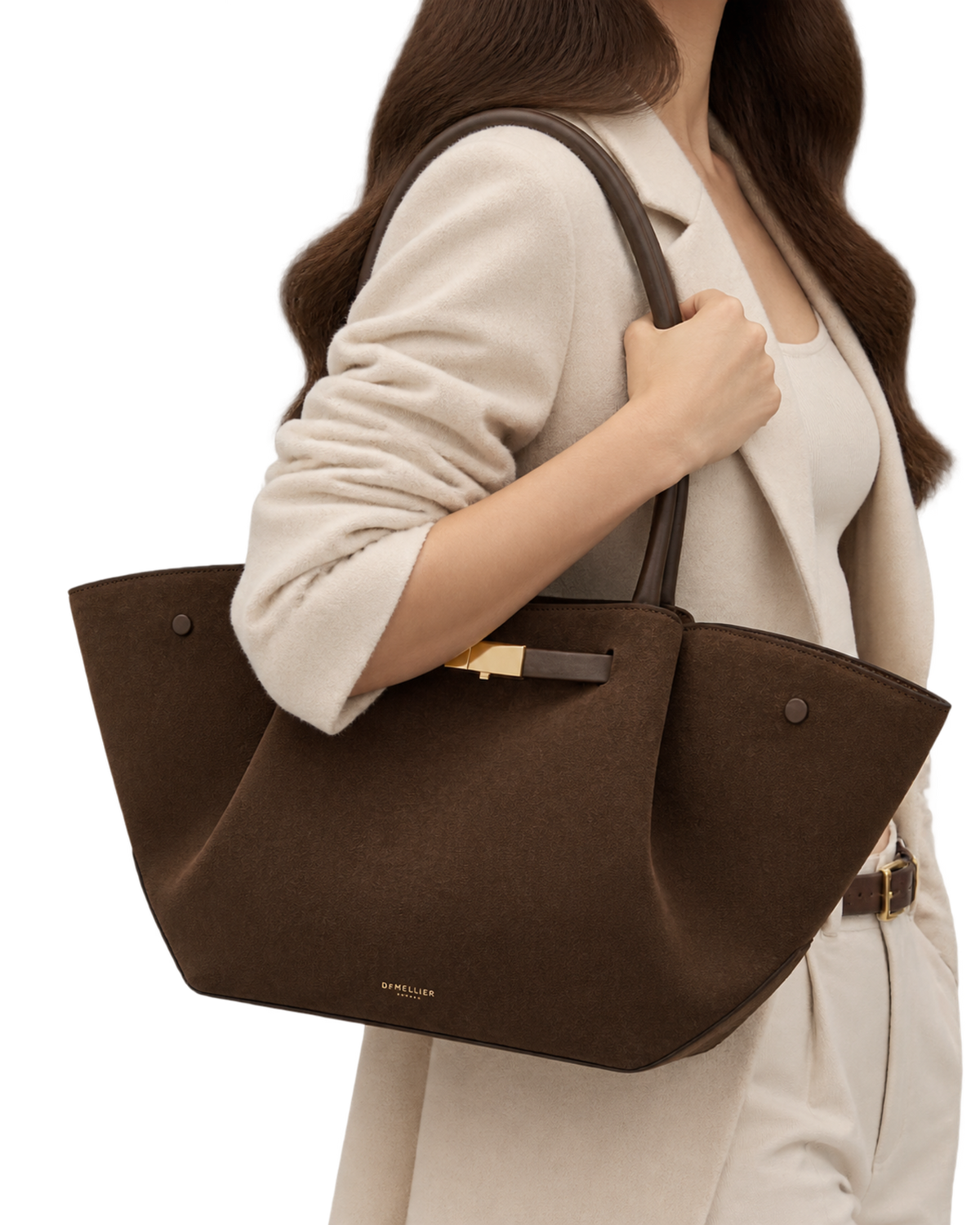 The Midi New York - Mocha Suede & Mocha Smooth