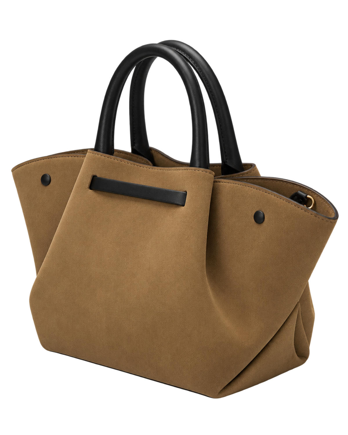 The Midi New York - Tobacco Suede & Black Smooth