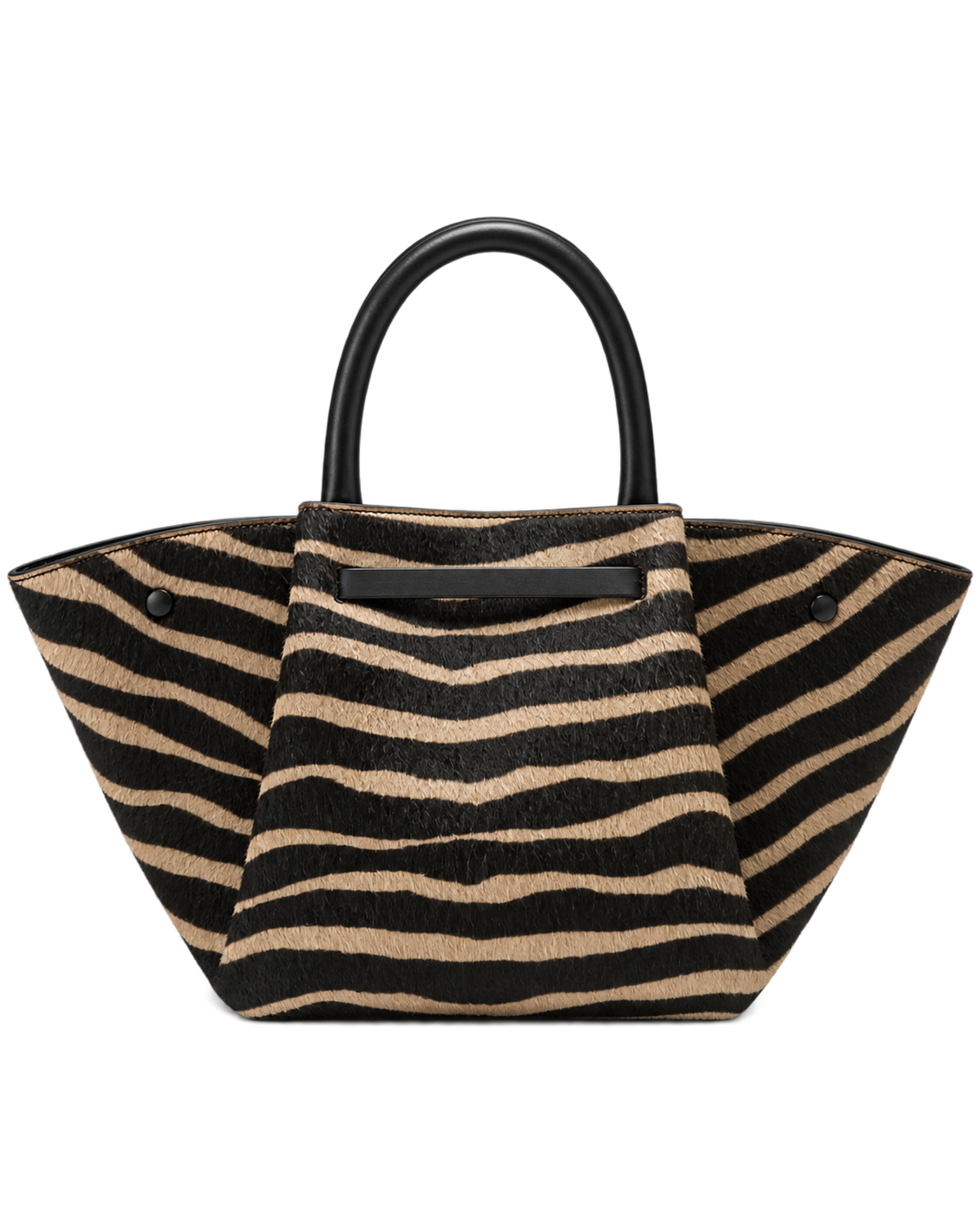 The Midi New York - Zebra-Effect Hair Calf