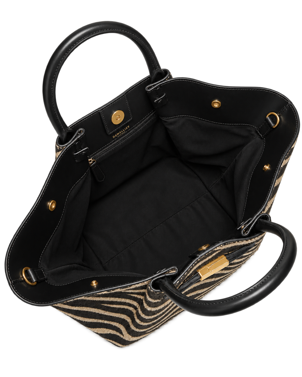 The Midi New York - Zebra-Effect Hair Calf