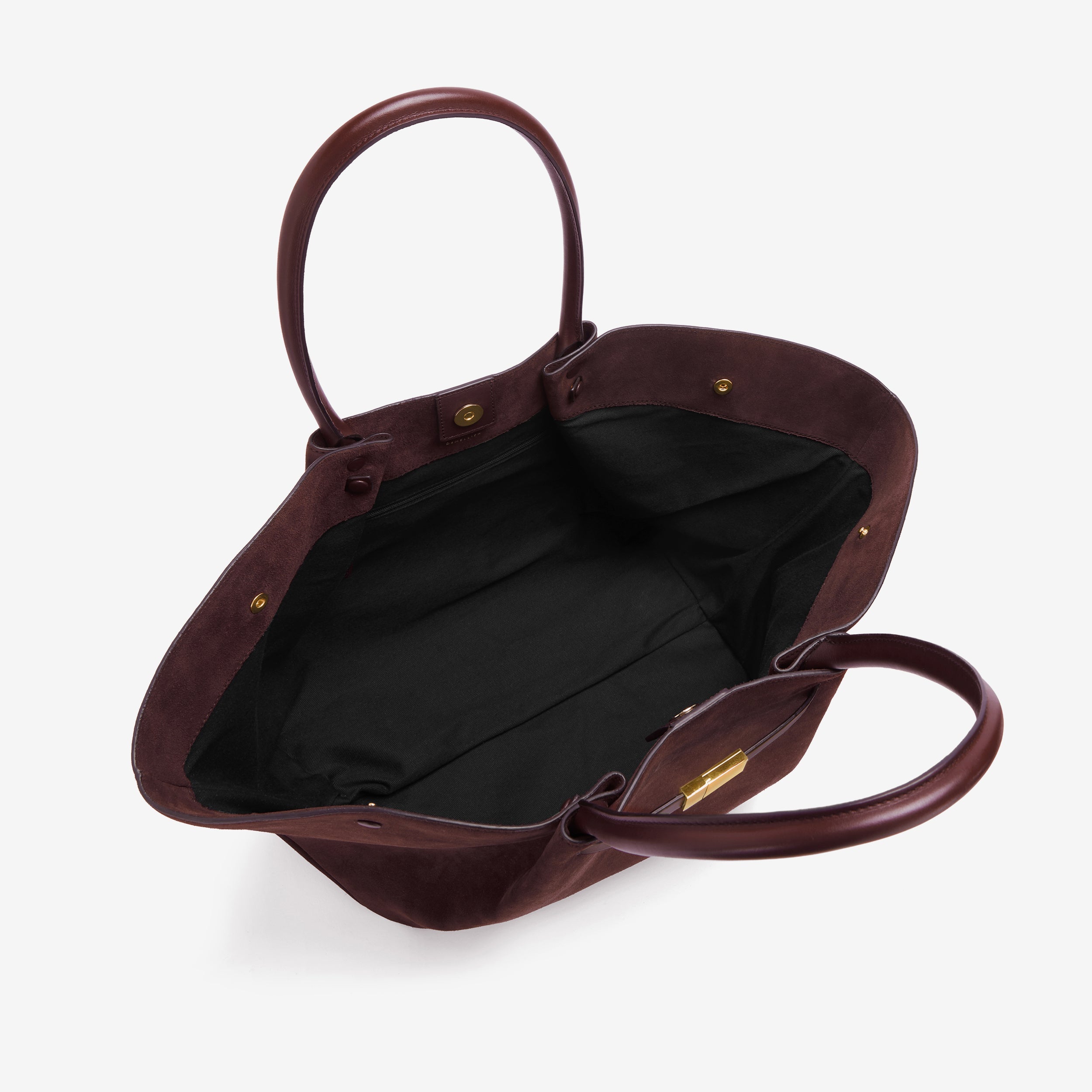 DeMellier The New York burgundy suede & burgundy smooth