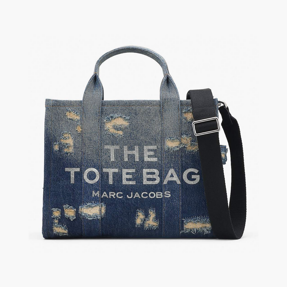 The Rip and Repair Denim Medium Tote Bag