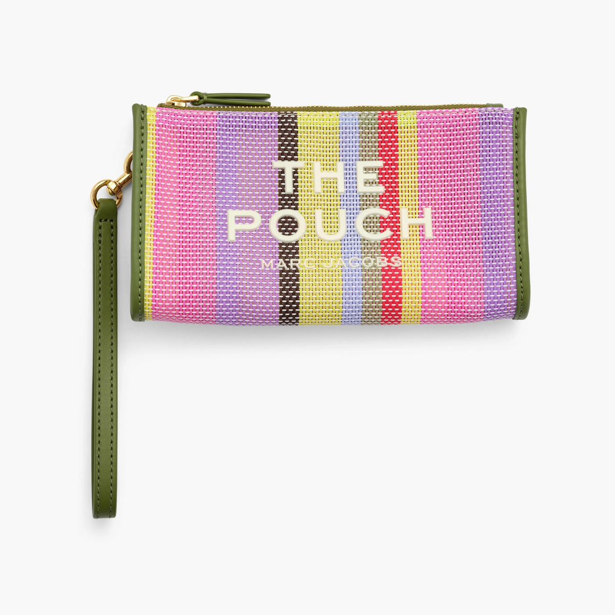 The Stripe Mesh Pouch