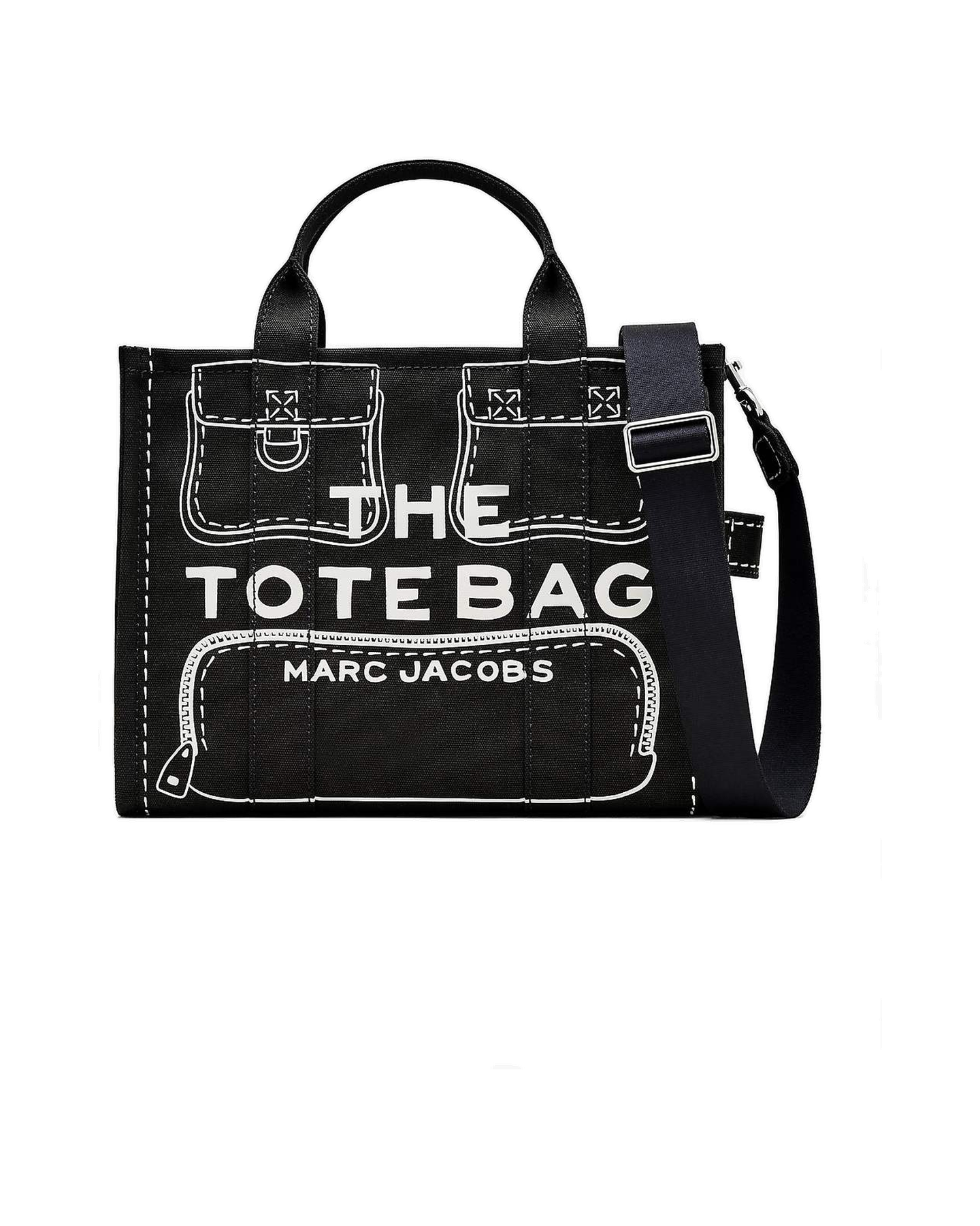 The Trompe L'Oeil Cargo Canvas Medium Tote Bag