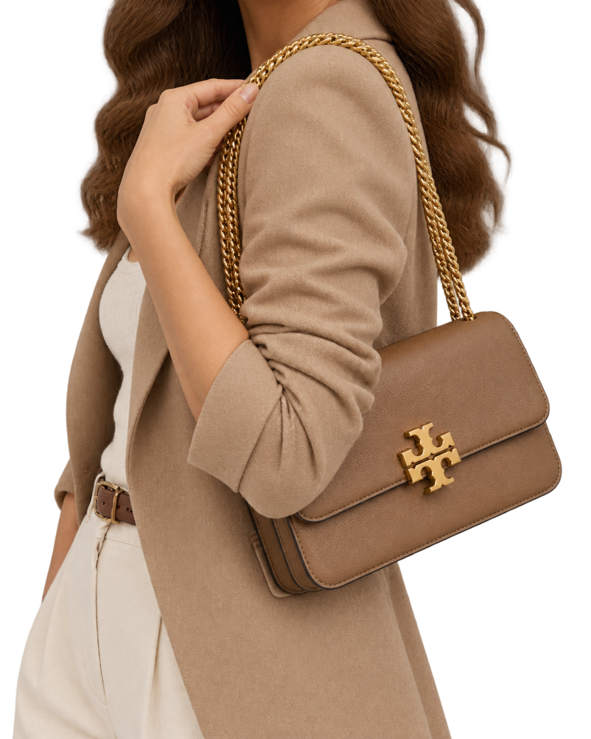 Tory Burch Britten Small Adjustable Shoulder Bag