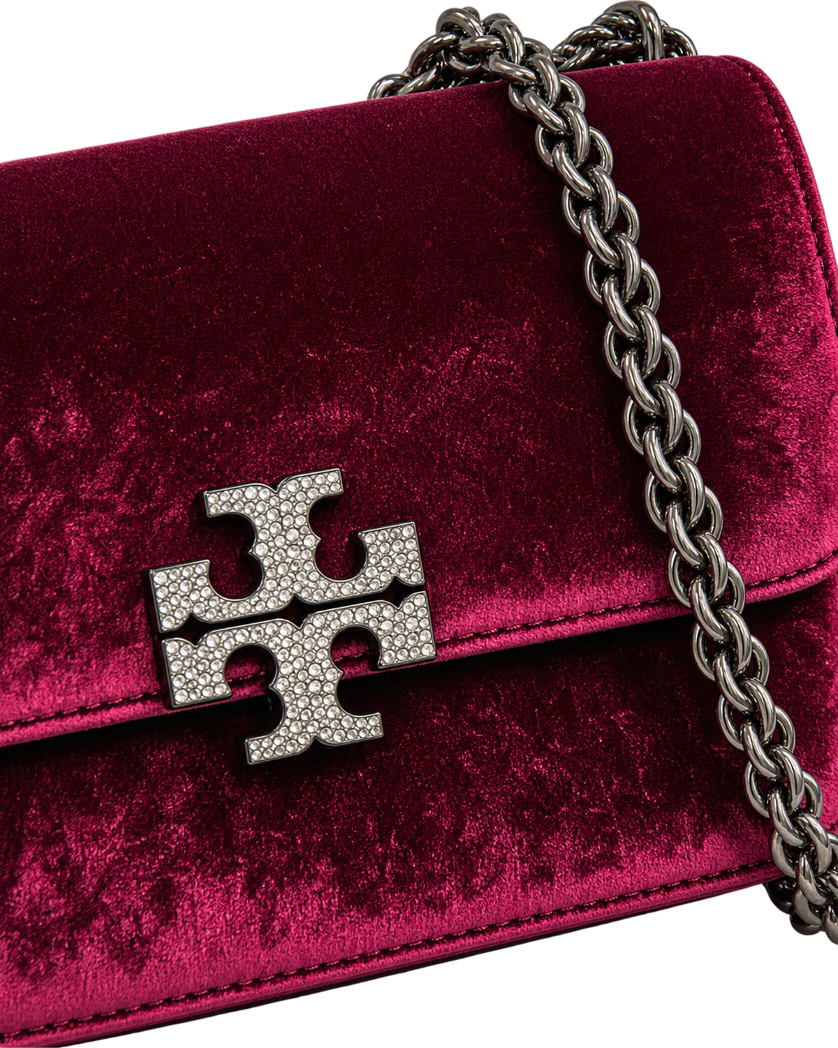 Tory Burch Velvet Cross Body Bag