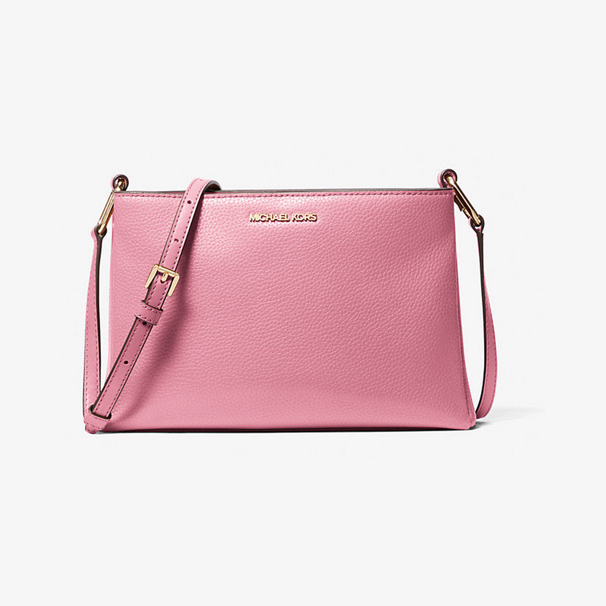 Trisha Medium Pebbled Leather Crossbody Bag