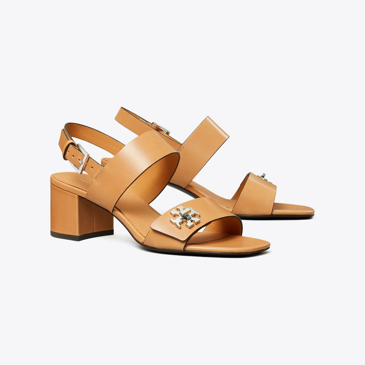 Turnlock Heeled Sandal