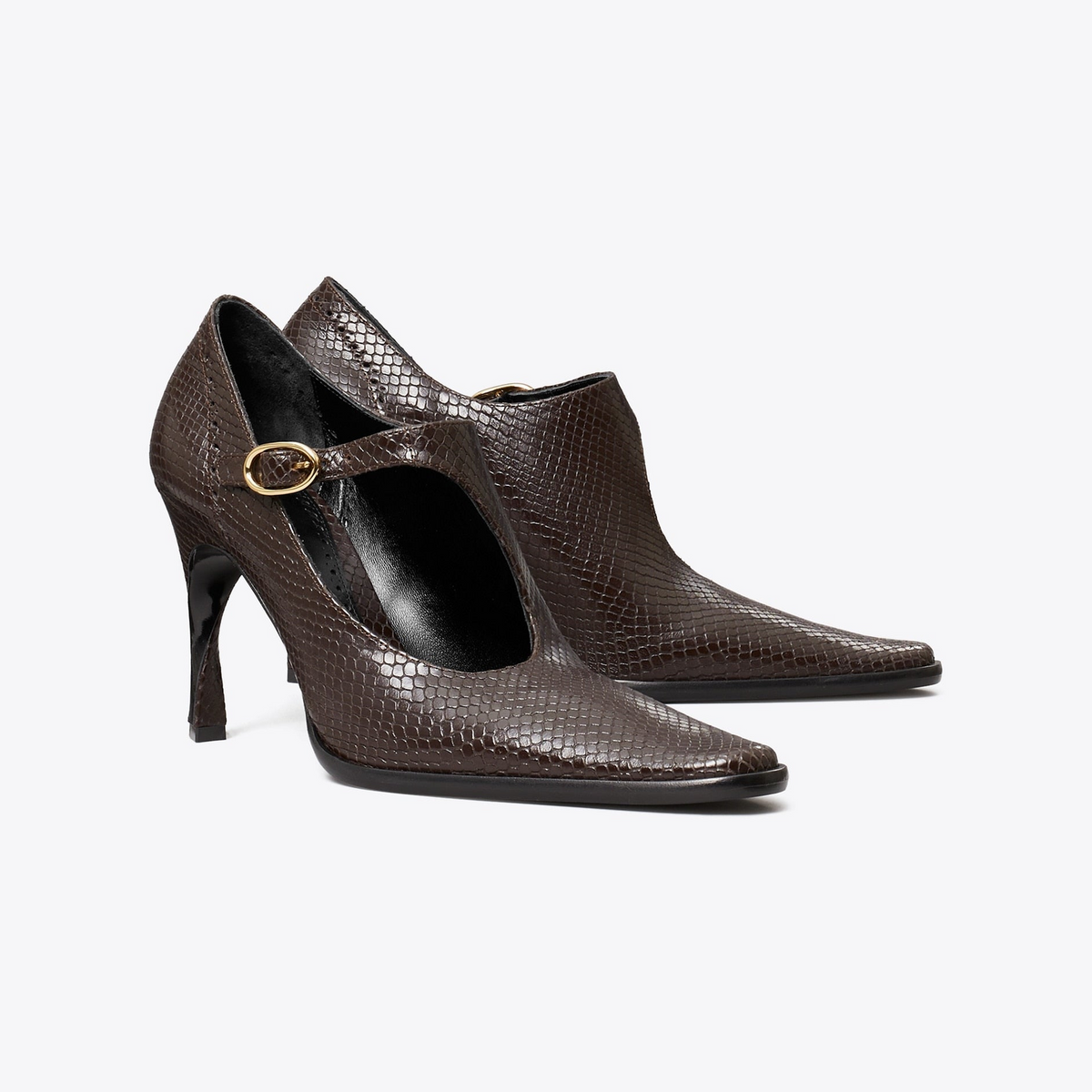 Twisted Heel Monk Strap
