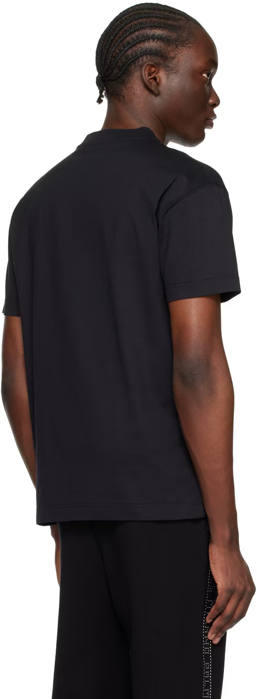 Black Monogram Stud T-Shirt