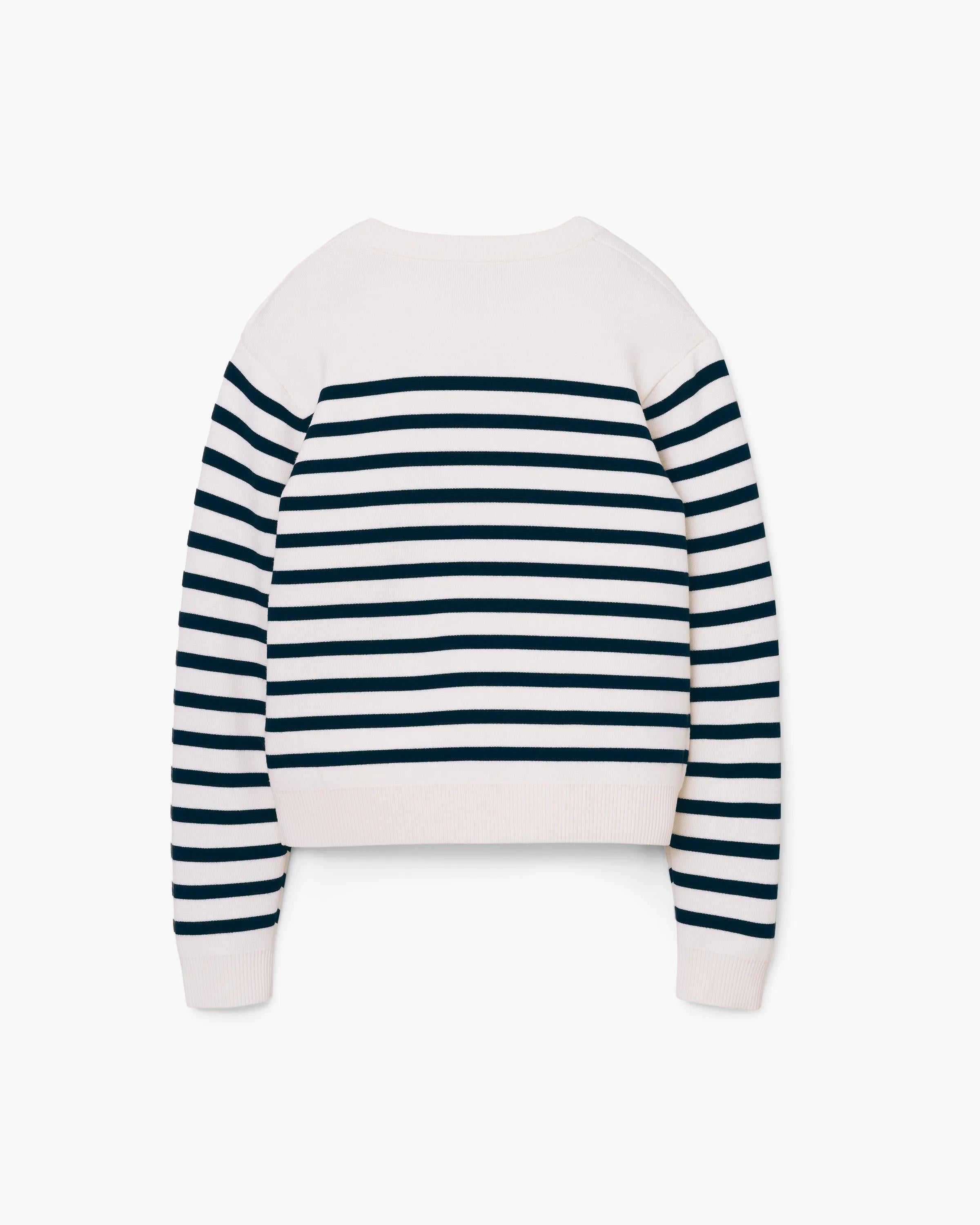 Breton Stripe Crewneck