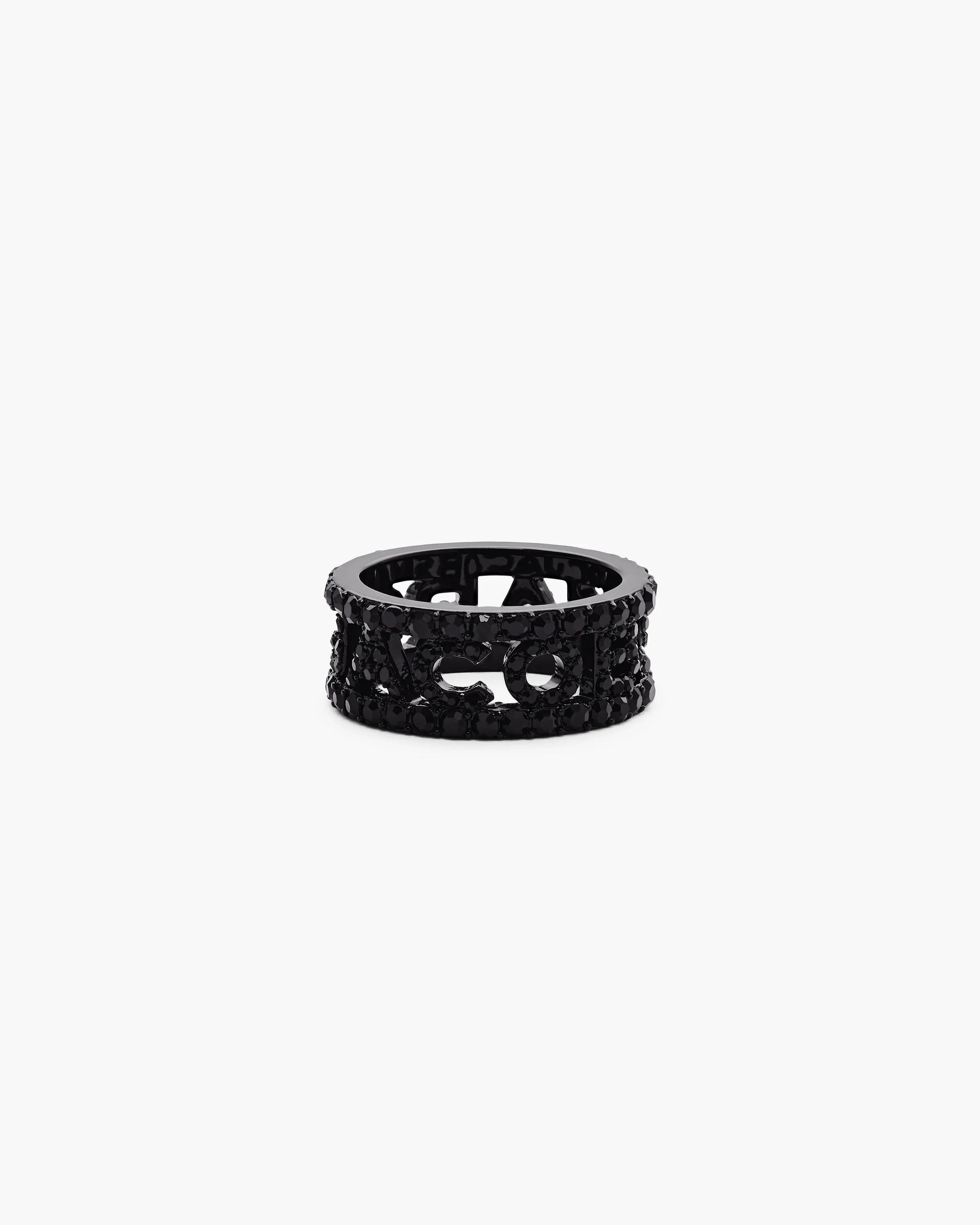 The Monogram Pave Ring