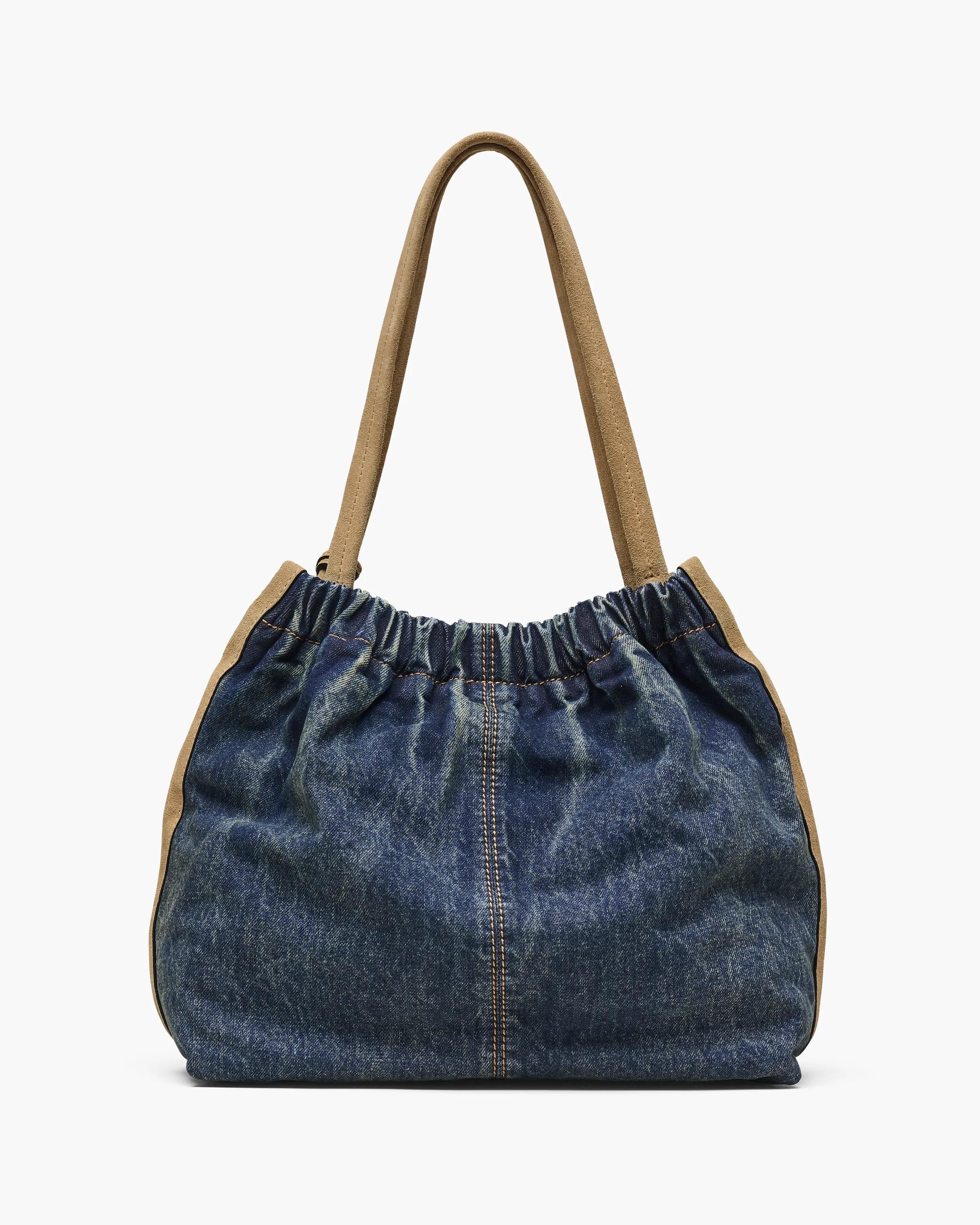The Denim Suede Cristina Tote
