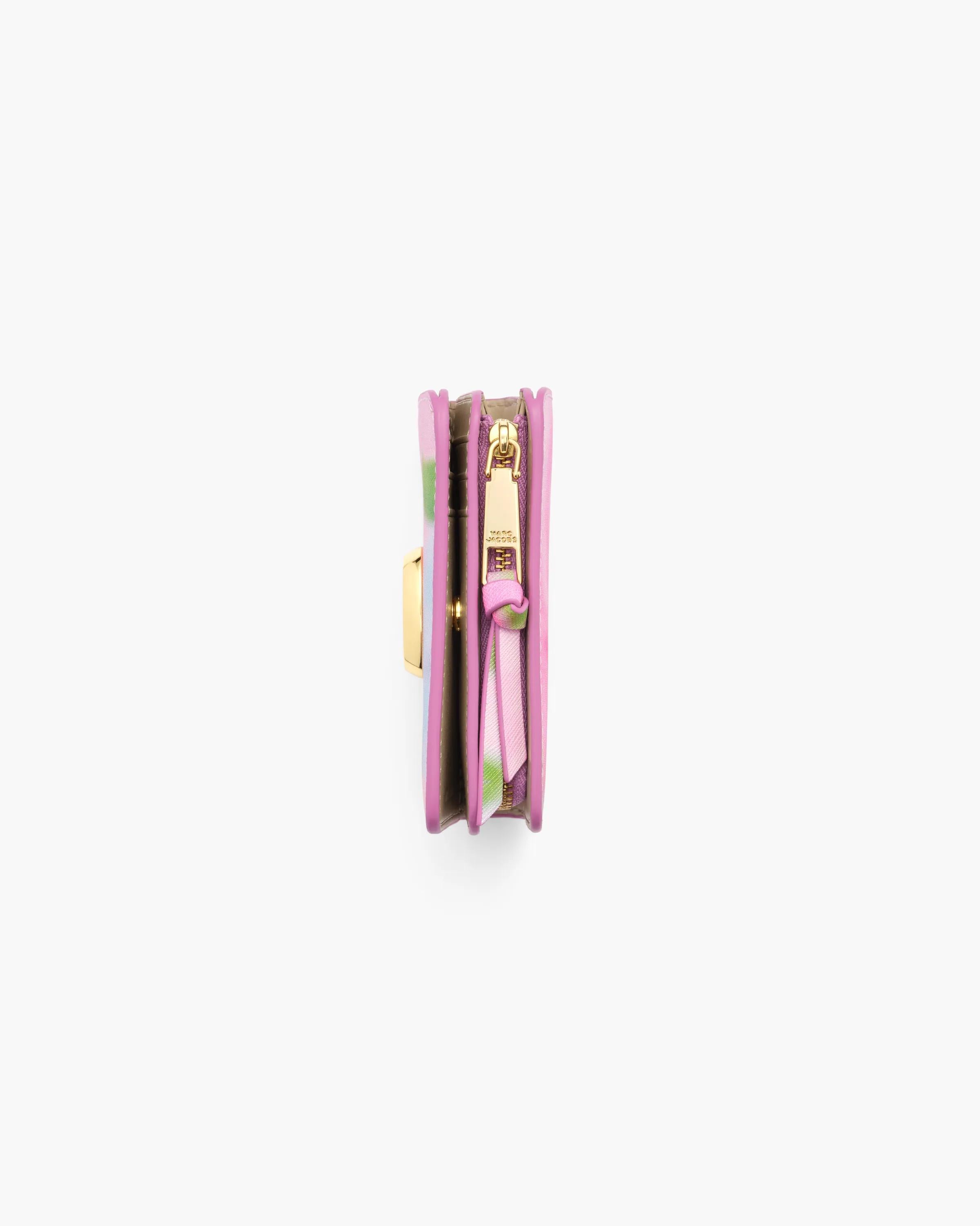 The Blurred Floral Snapshot Mini Compact Wallet