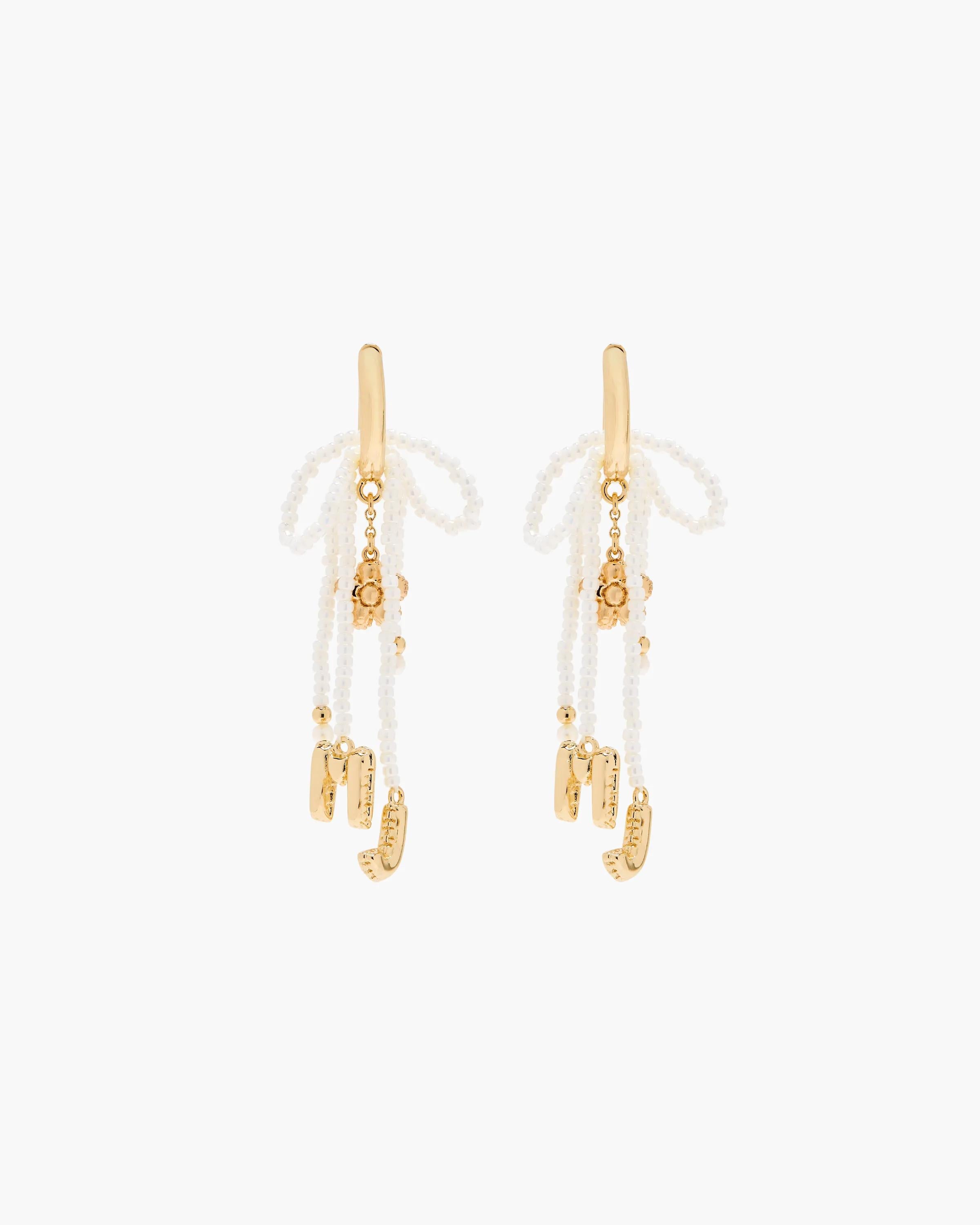 The Beaded MJ Balloon Earrnigs