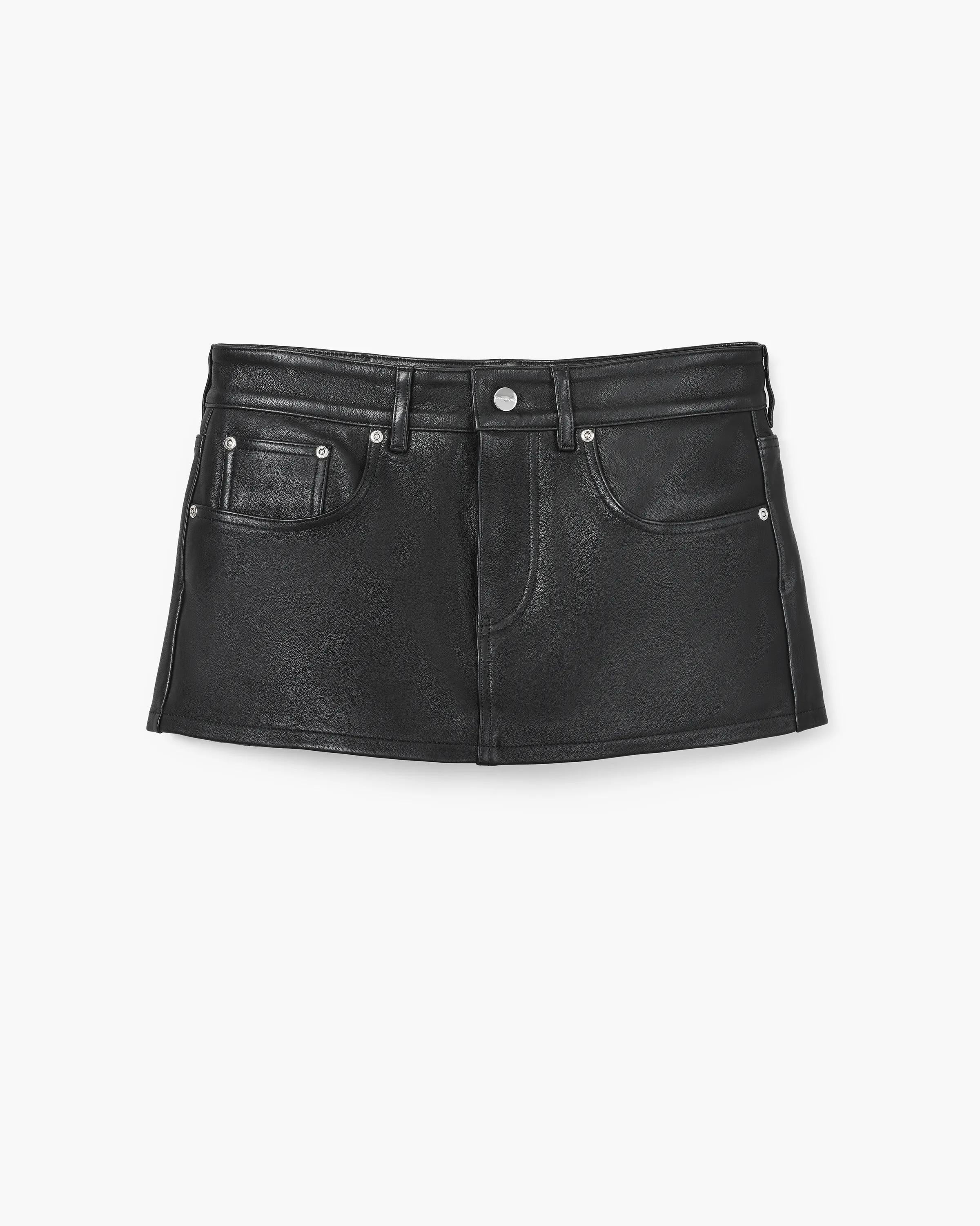 The Leather Skort