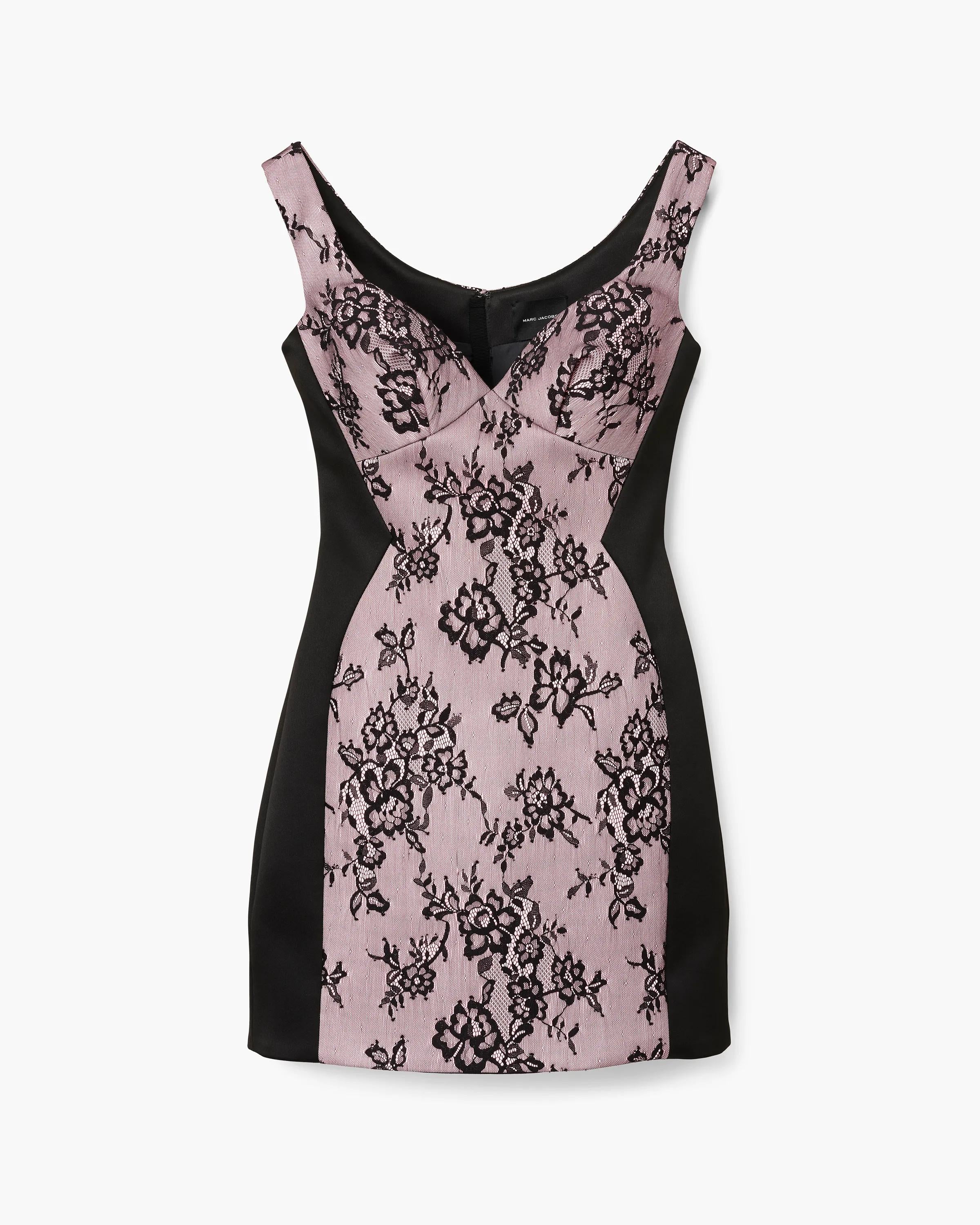 Sculpted Lace Shadow Dress