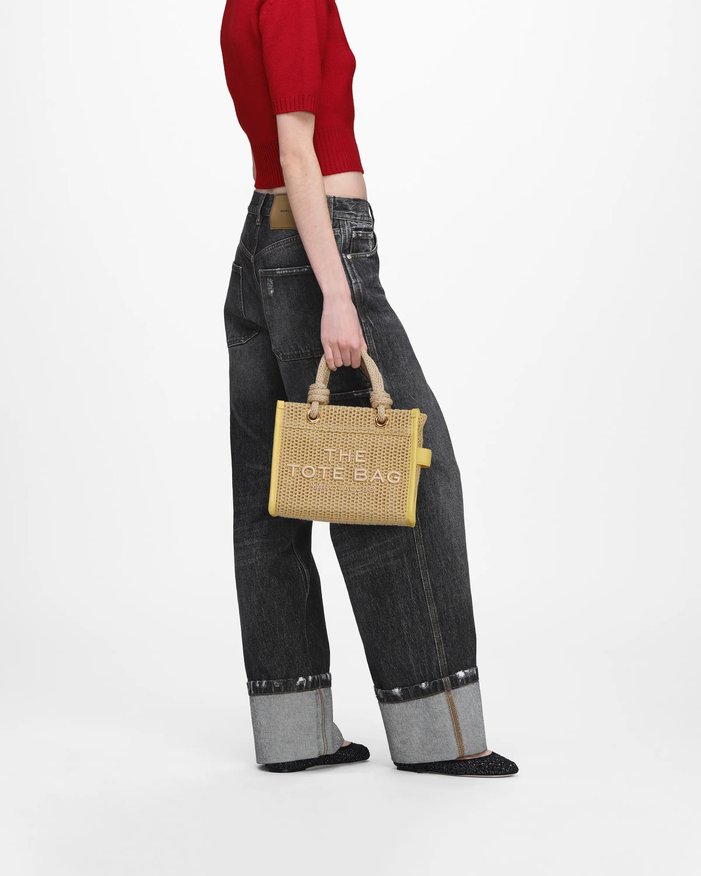 The Woven Rope Small Tote Bag
