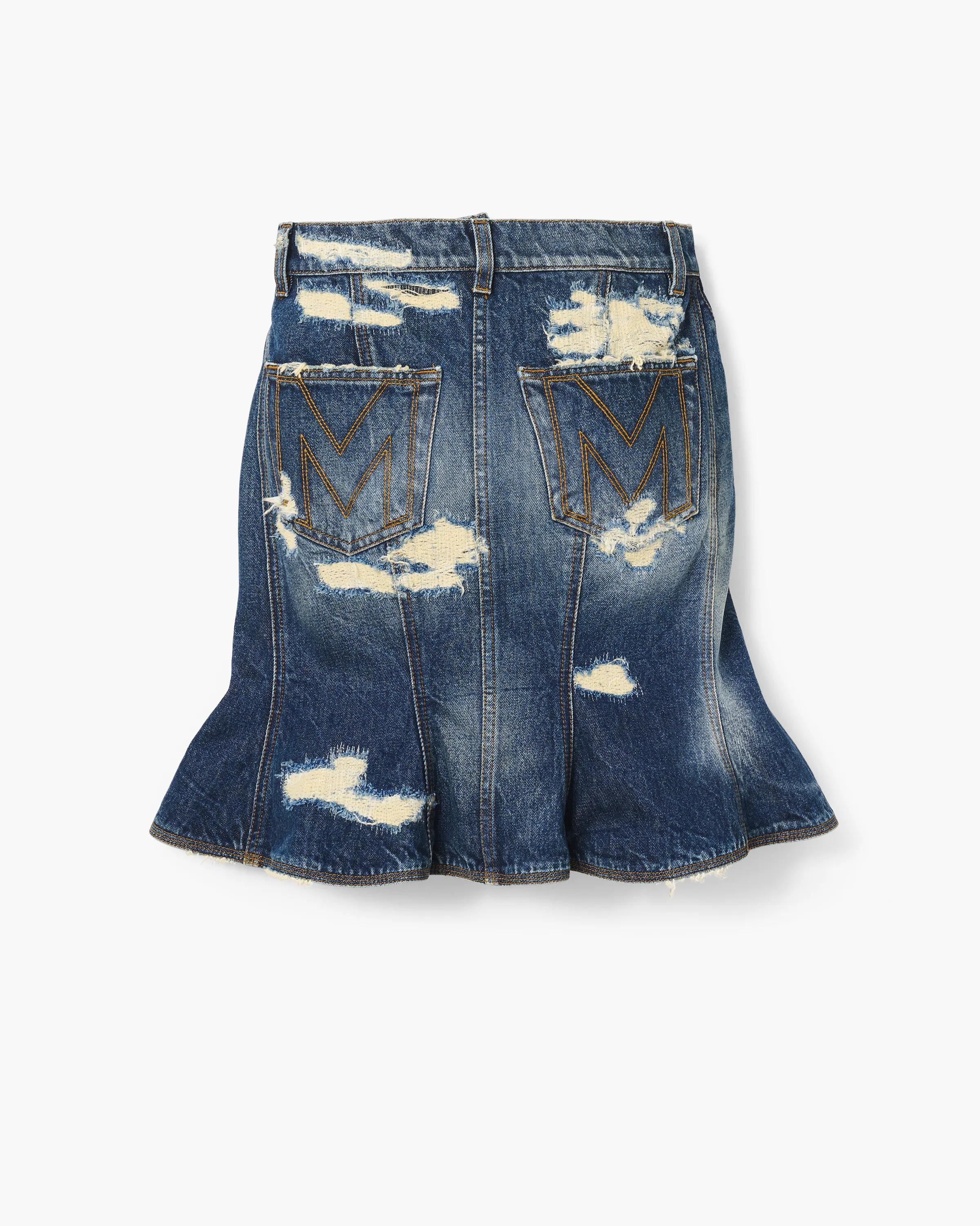 The Rip And Repair Fluted Mini Skirt