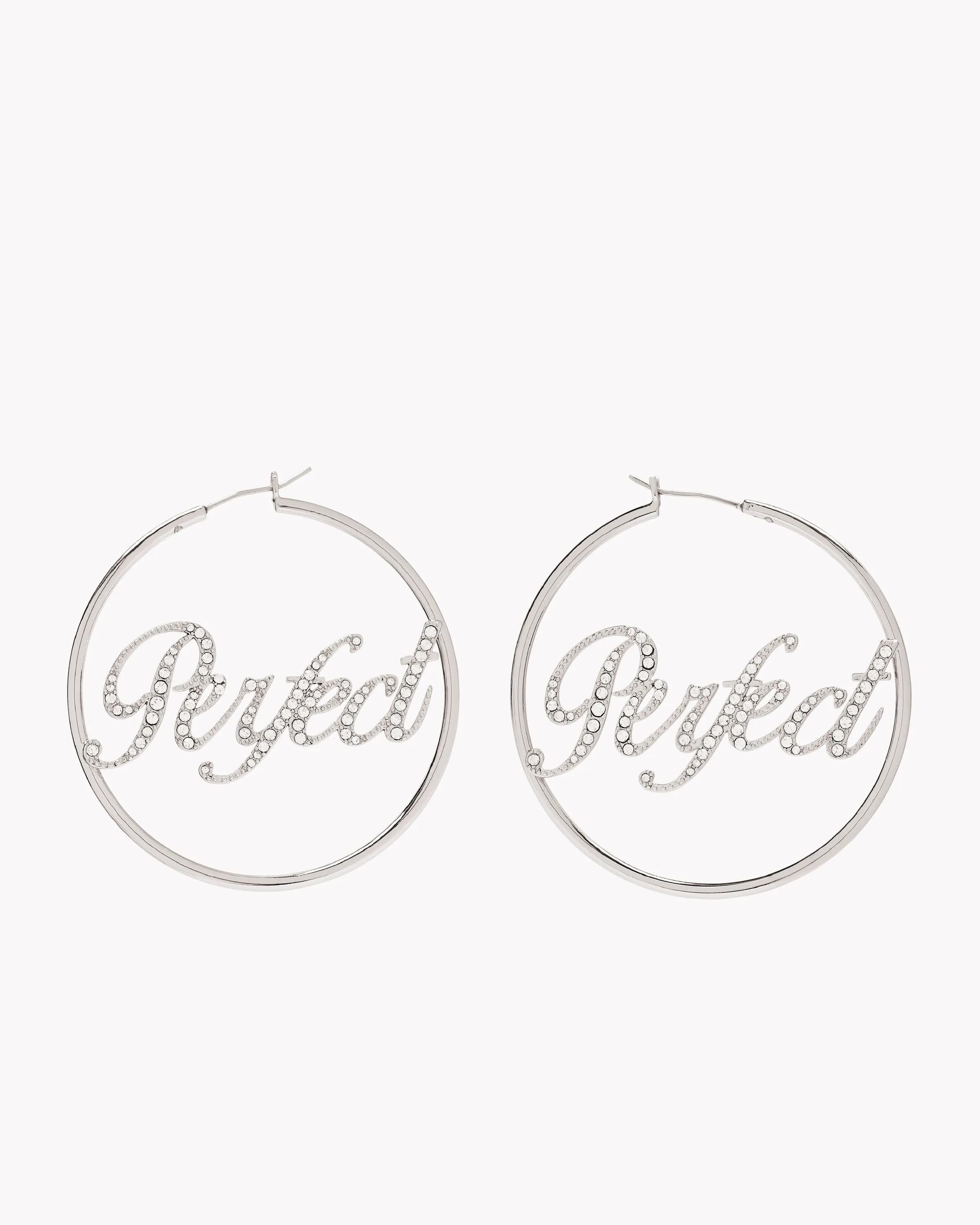 The Perfect Pave Hoop Earrings