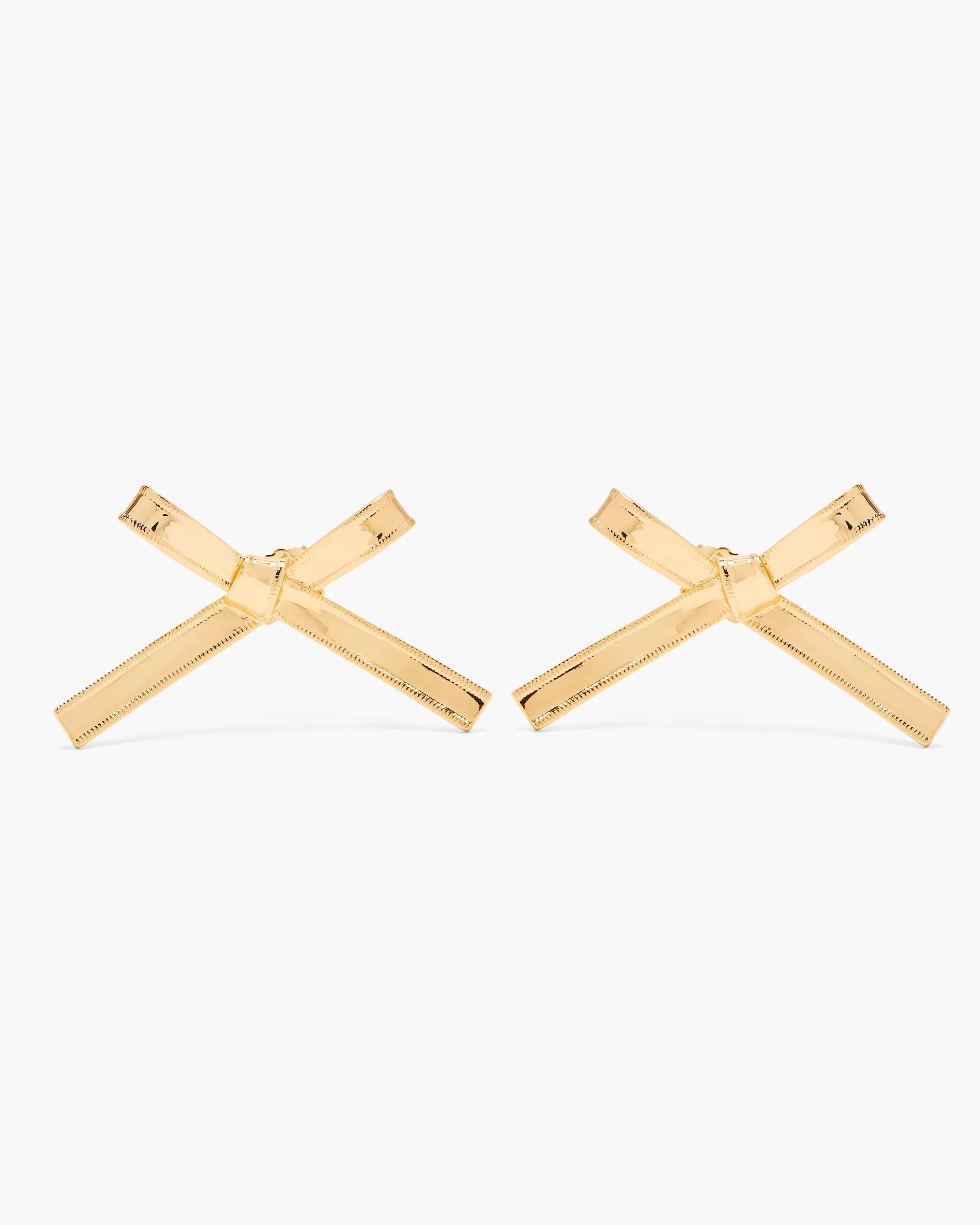 The Lingerie Bow Earrings