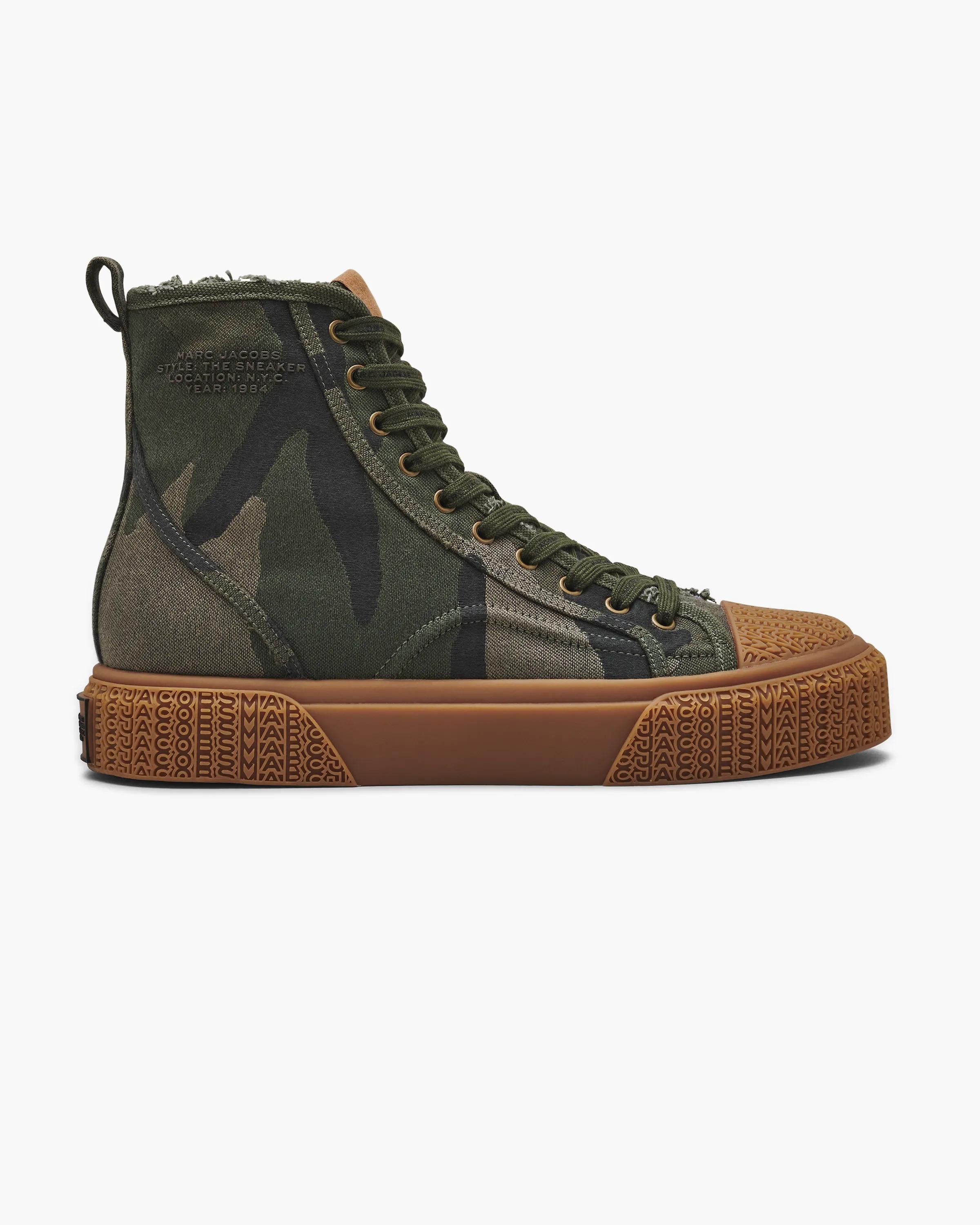 The Camo Jacquard High Top Sneaker