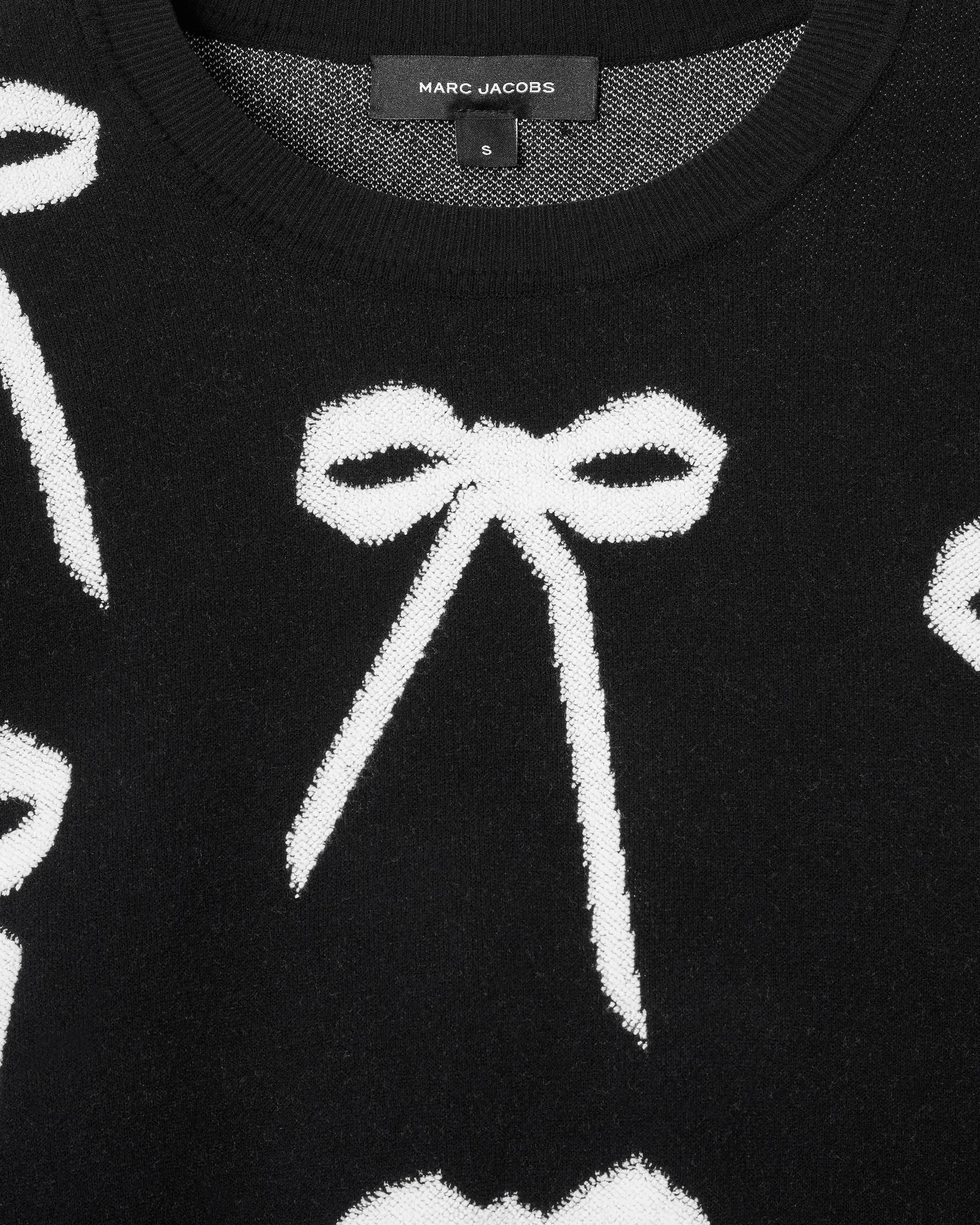 Bow Jacquard Sweater