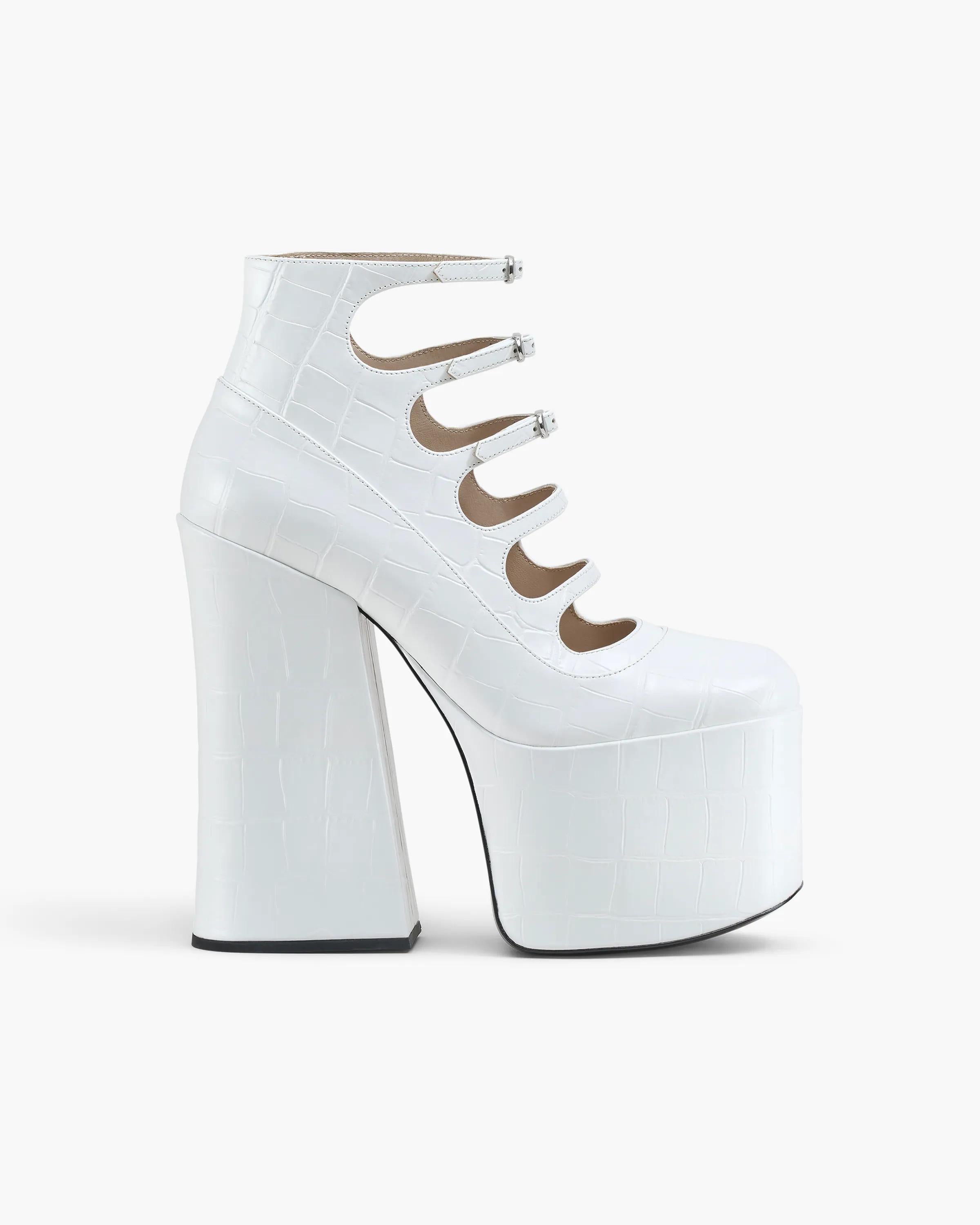 The Croc Embossed Kiki Ankle Boot