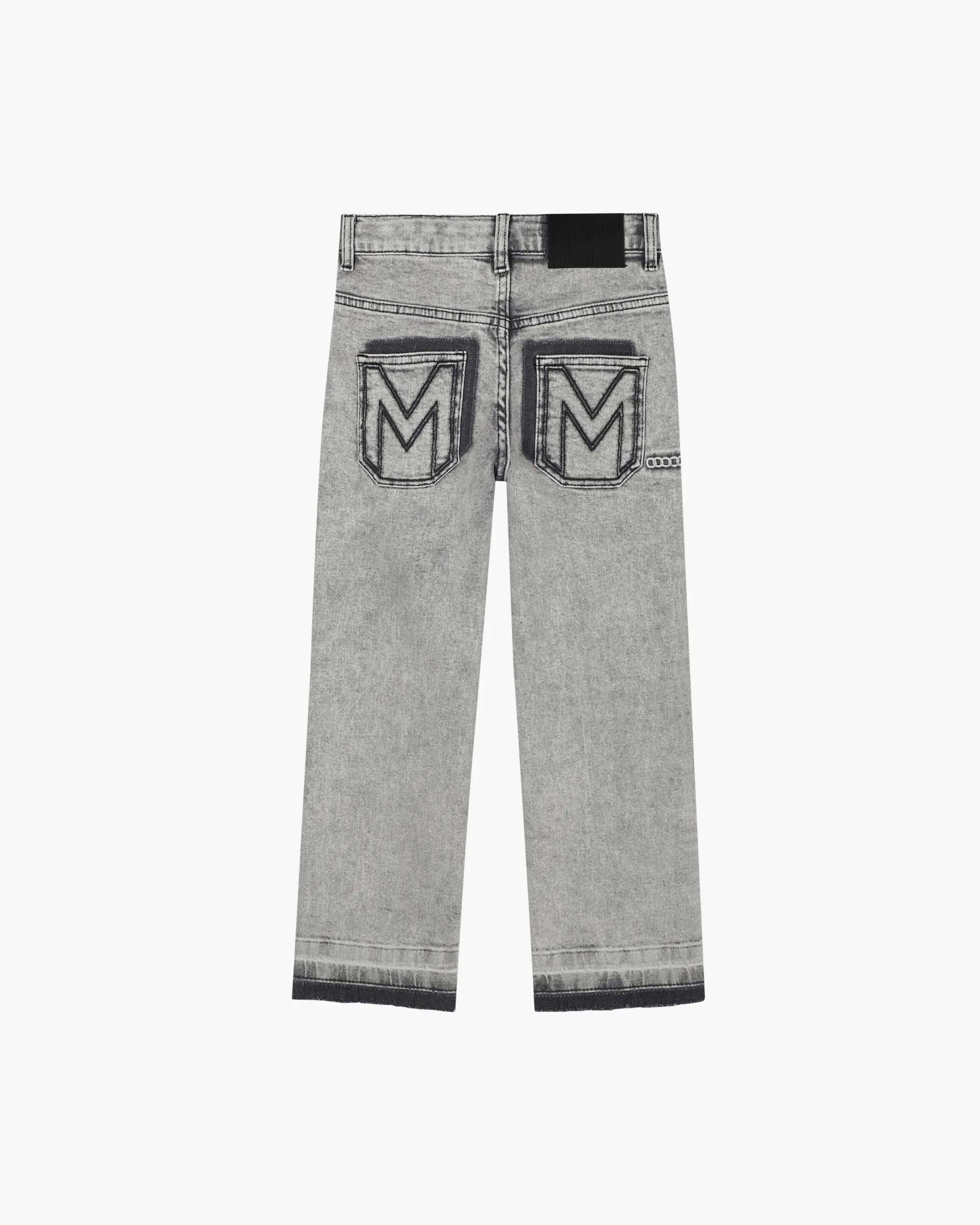 The Trompe Loeil Chain Jeans